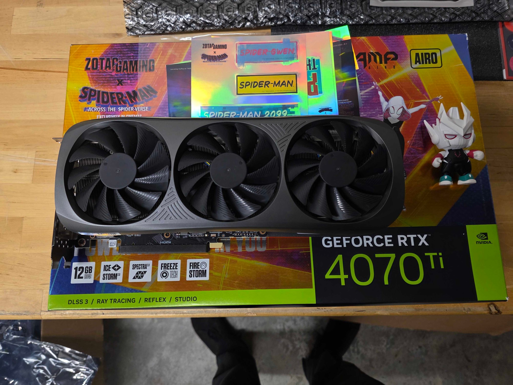 Zotac RTX 4070Ti (16GB) Amp Aero Spider Man