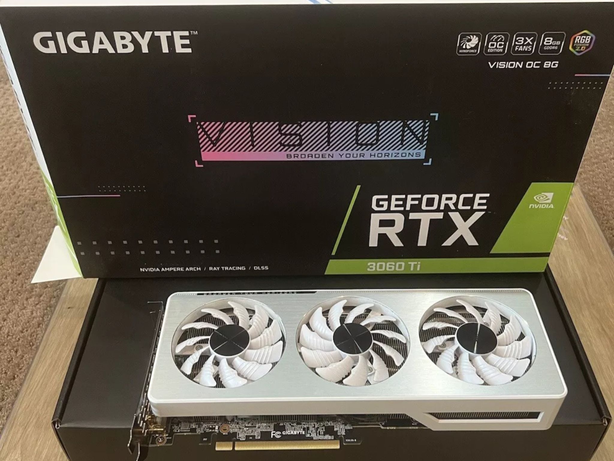 Gigabyte RTX 3060TI OC Vision