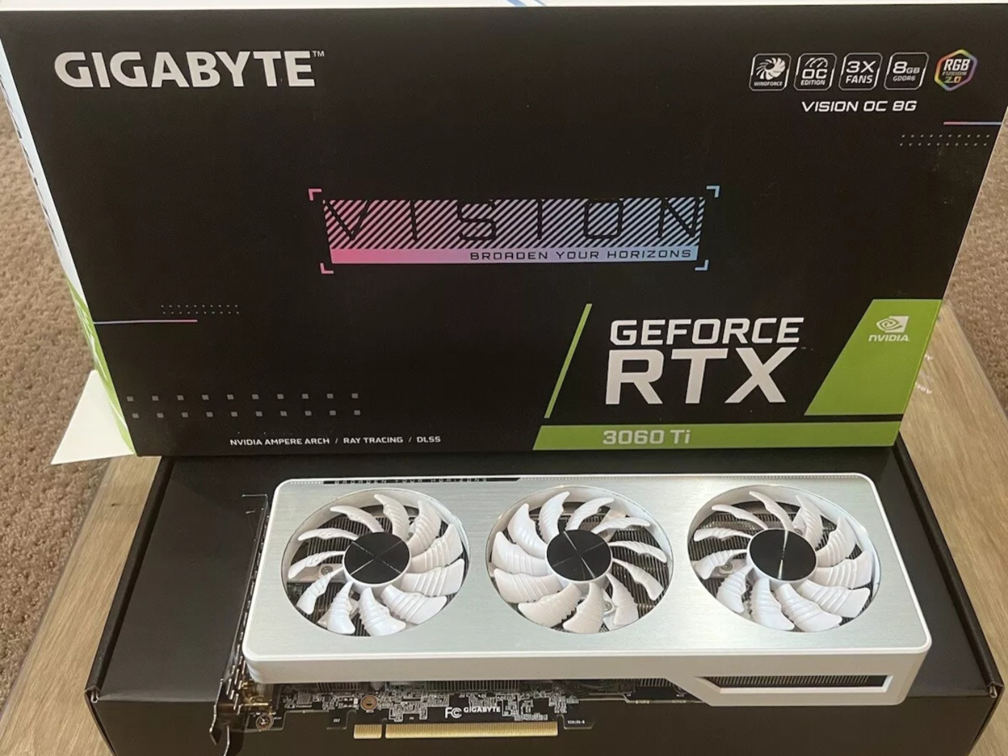 Gigabyte RTX 3060TI OC Vision