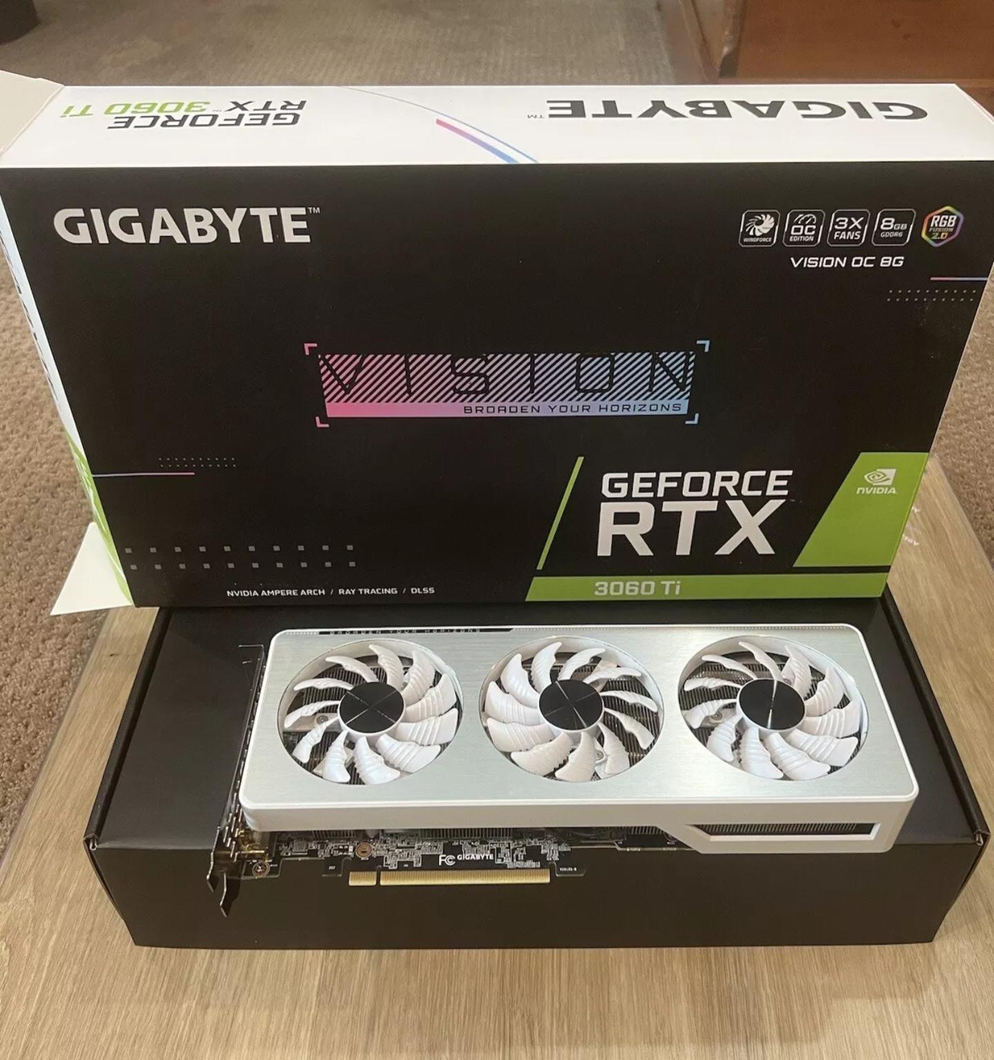 Gigabyte RTX 3060TI OC Vision