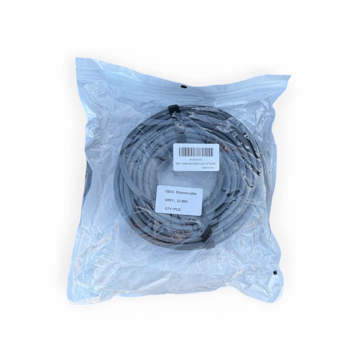 Starlink Gen 3 Cable 75FT/23M Extension Ethernet Cable 75 ft (23 m)