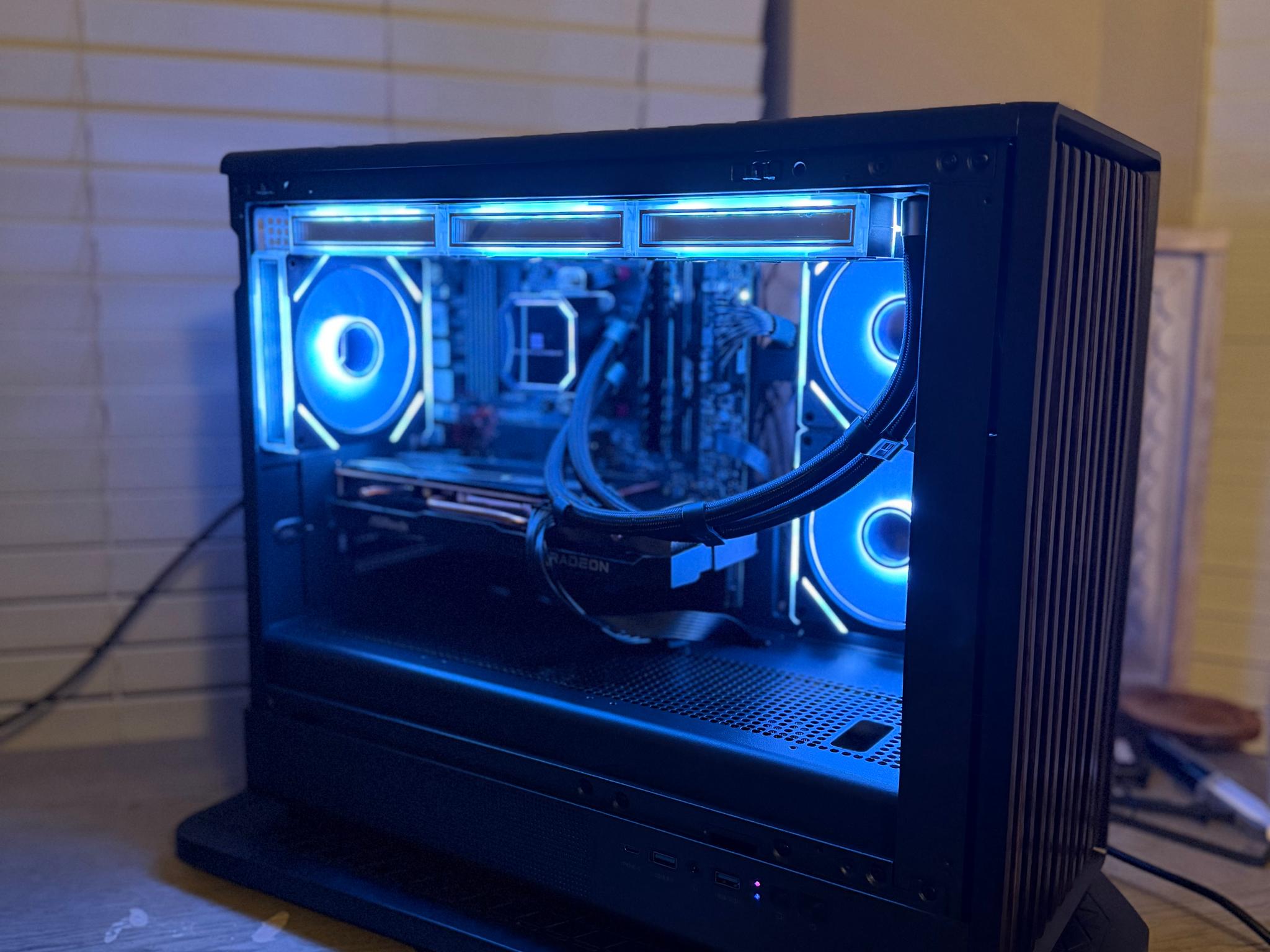 🔥 Ryzen 5 5600G + RX 7600 8GB Gaming PC | 16GB RAM | WiFi | 360mm AIO | Win 11 Pro