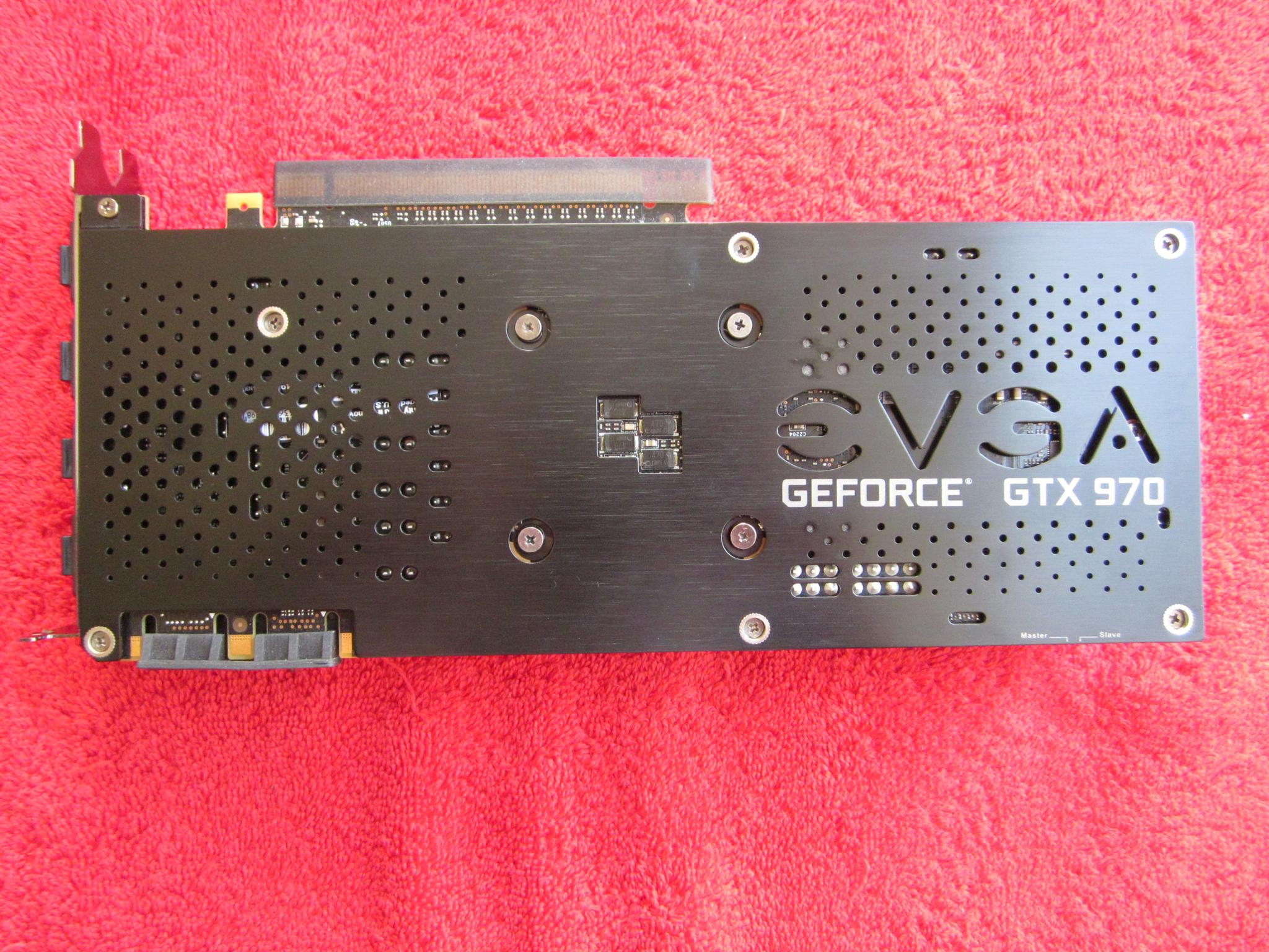 SUPER CLEAN! EVGA GTX 970 4Gb SSC Video Card With Metal Backplate