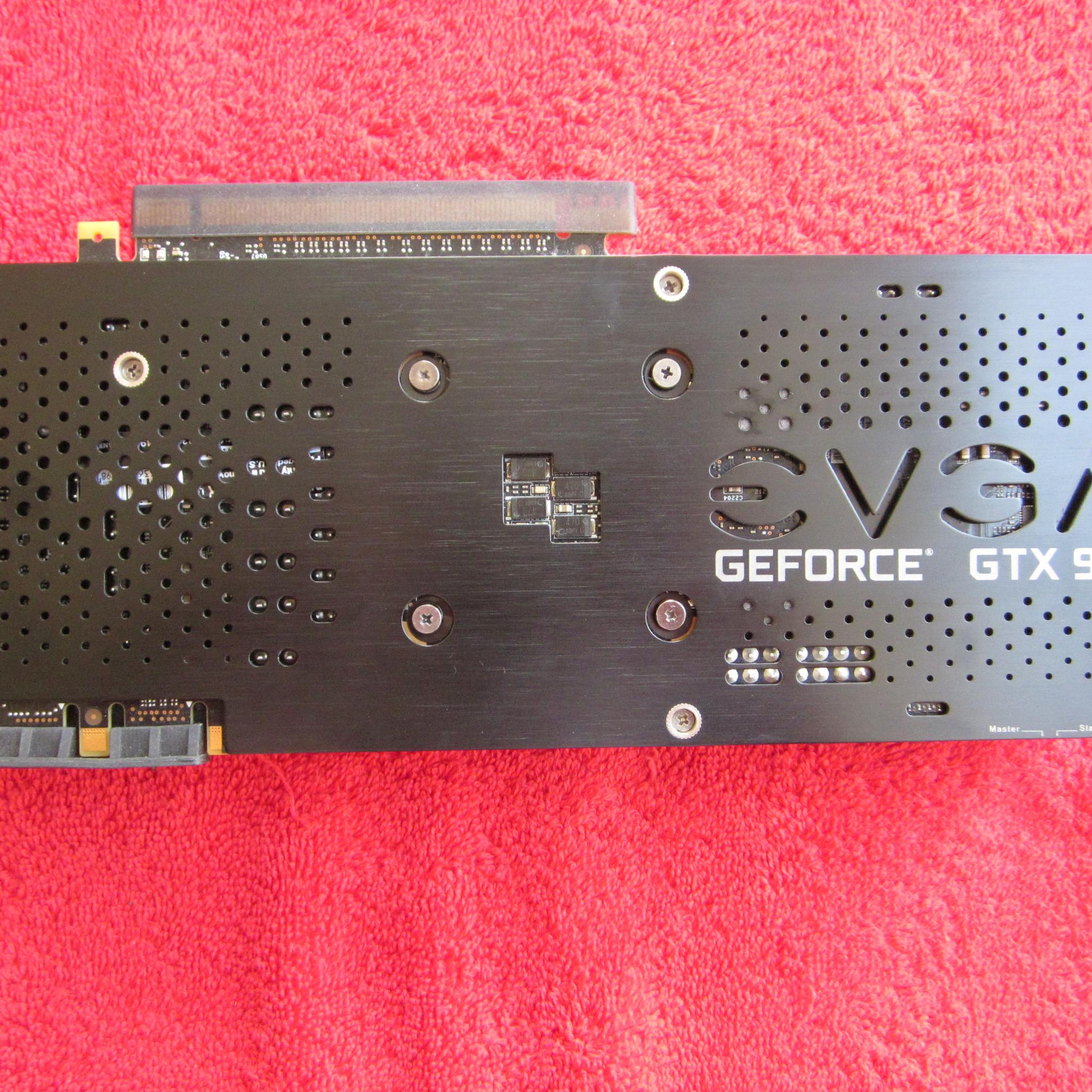 SUPER CLEAN! EVGA GTX 970 4Gb SSC Video Card With Metal Backplate