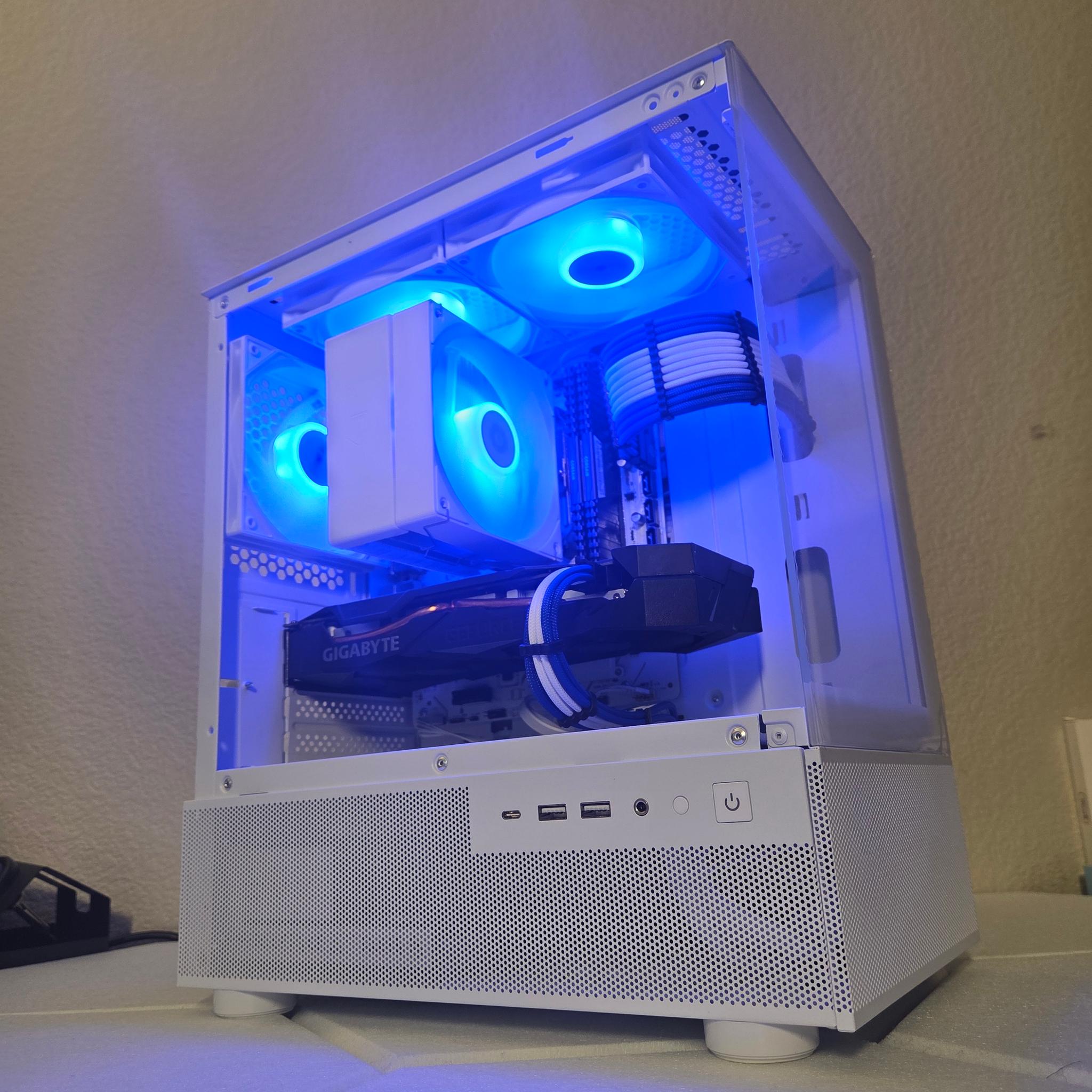 RTX 2070 Gaming PC | Ryzen 5 | 16GB RAM | White RGB Build🖤🤍❄️💙WIFI