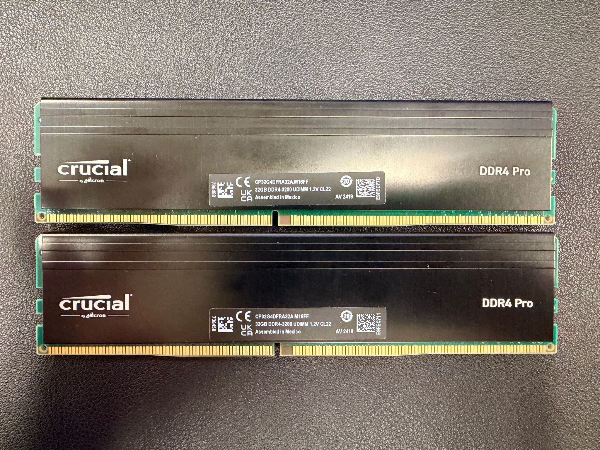 Crucial Pro UDIMM 64GB DDR4-3200 (2x32GB) | Jawa
