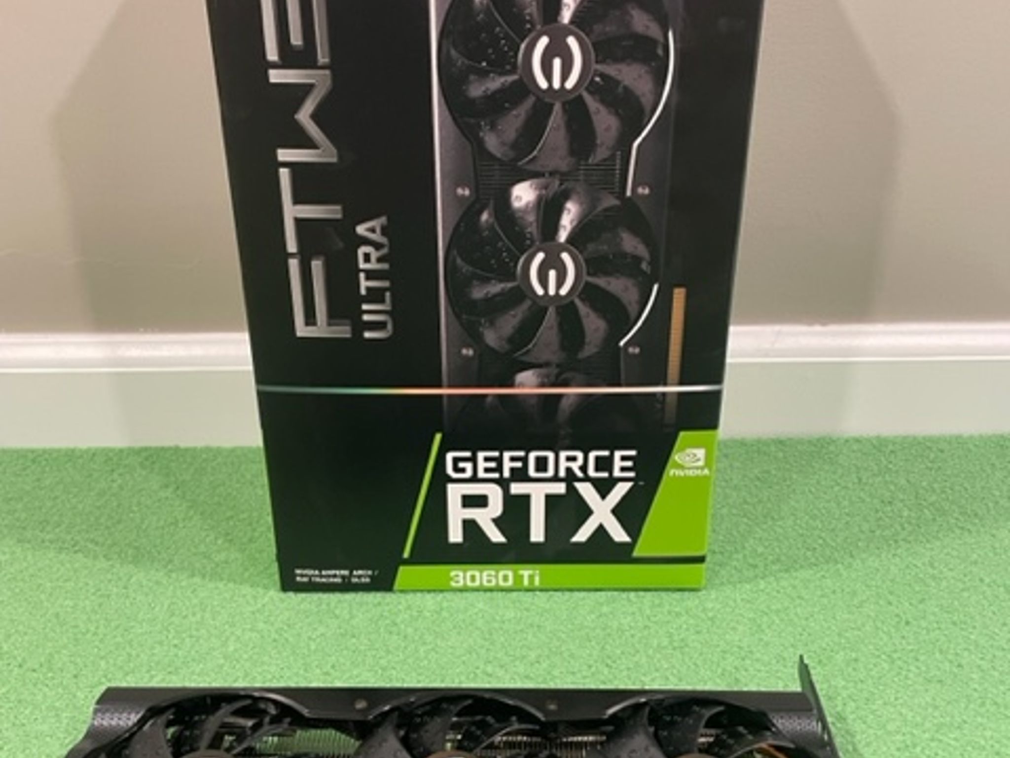 Great shape! EVGA RTX 3060TI FTW3 ULTRA