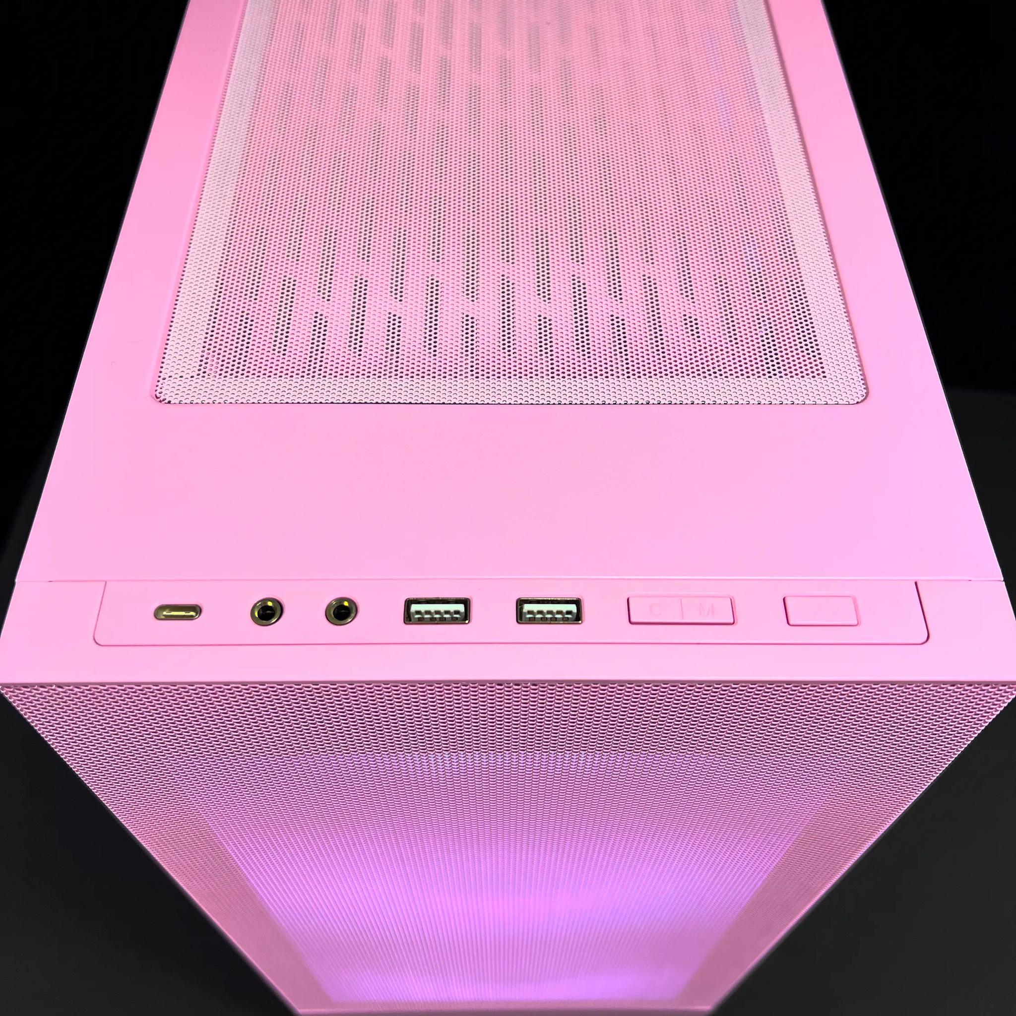 Ryzen 5 2600 | Radeon RX 6600 | Pink Gaming PC Build