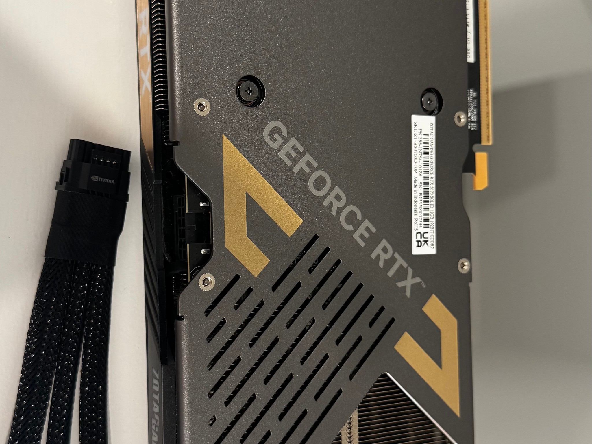 Zotac GAMING GeForce RTX 5070 SOLID OC