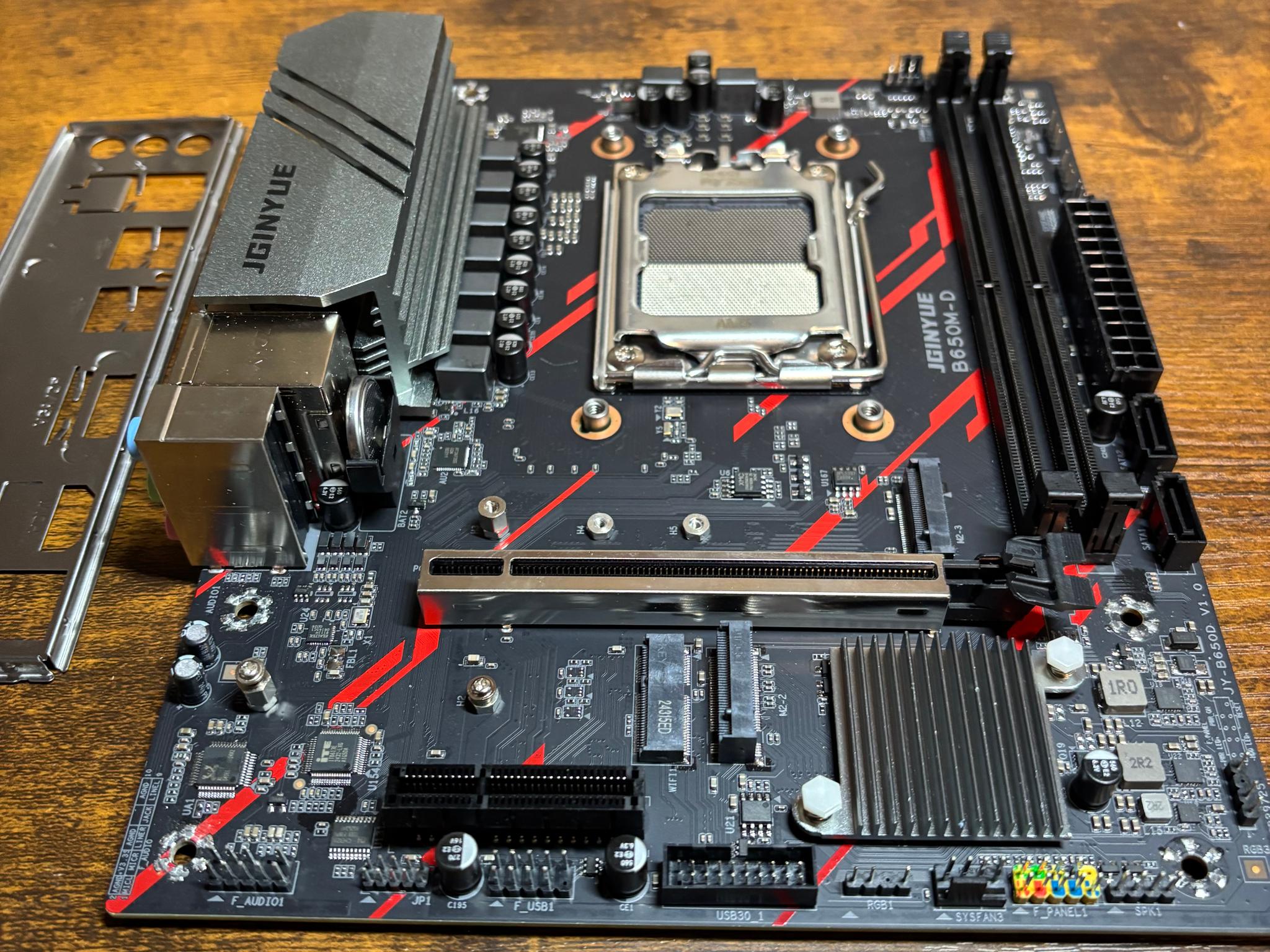 JGINYUE B650M-D AM5 MOTHERBOARD