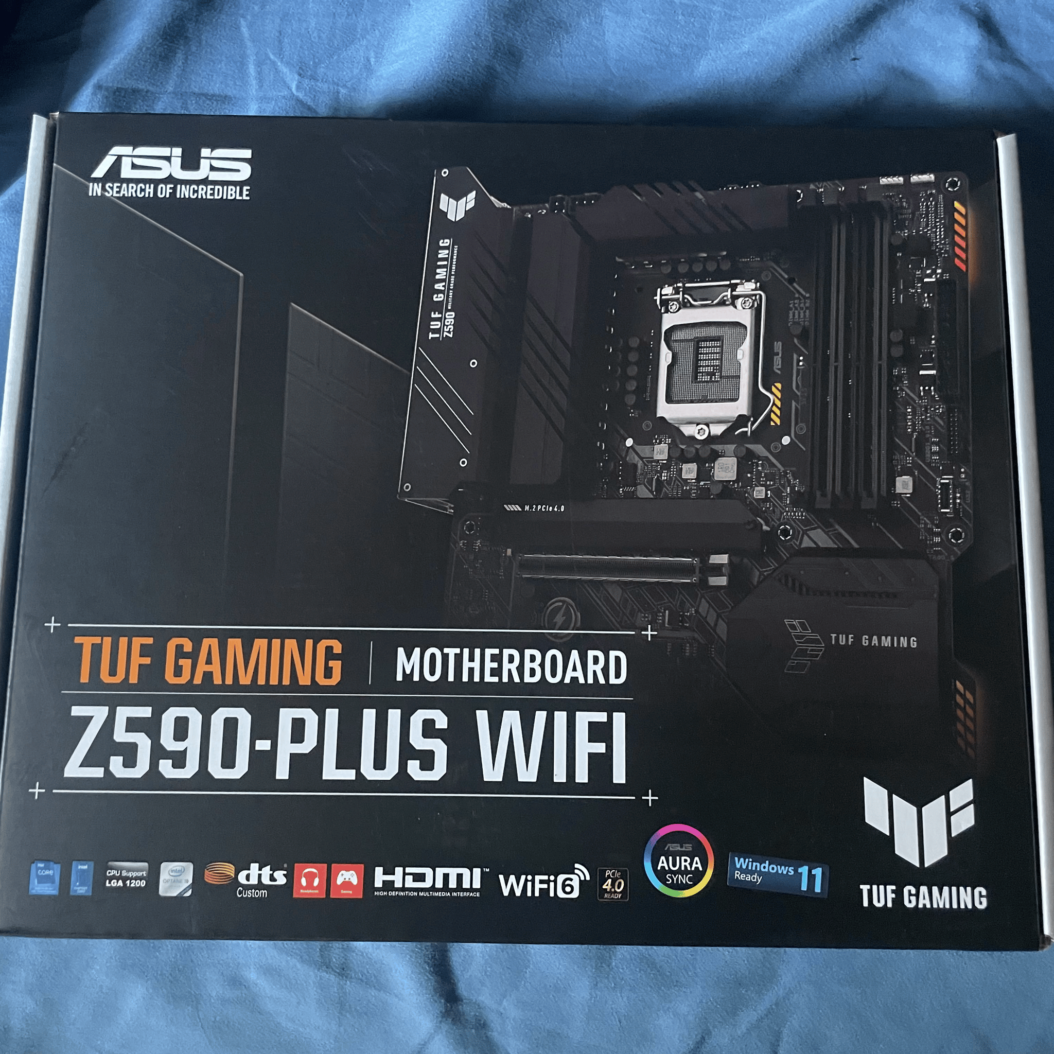 Intel Asus Z590-Plus Wifi LGA 1200 Motherboard (New)
