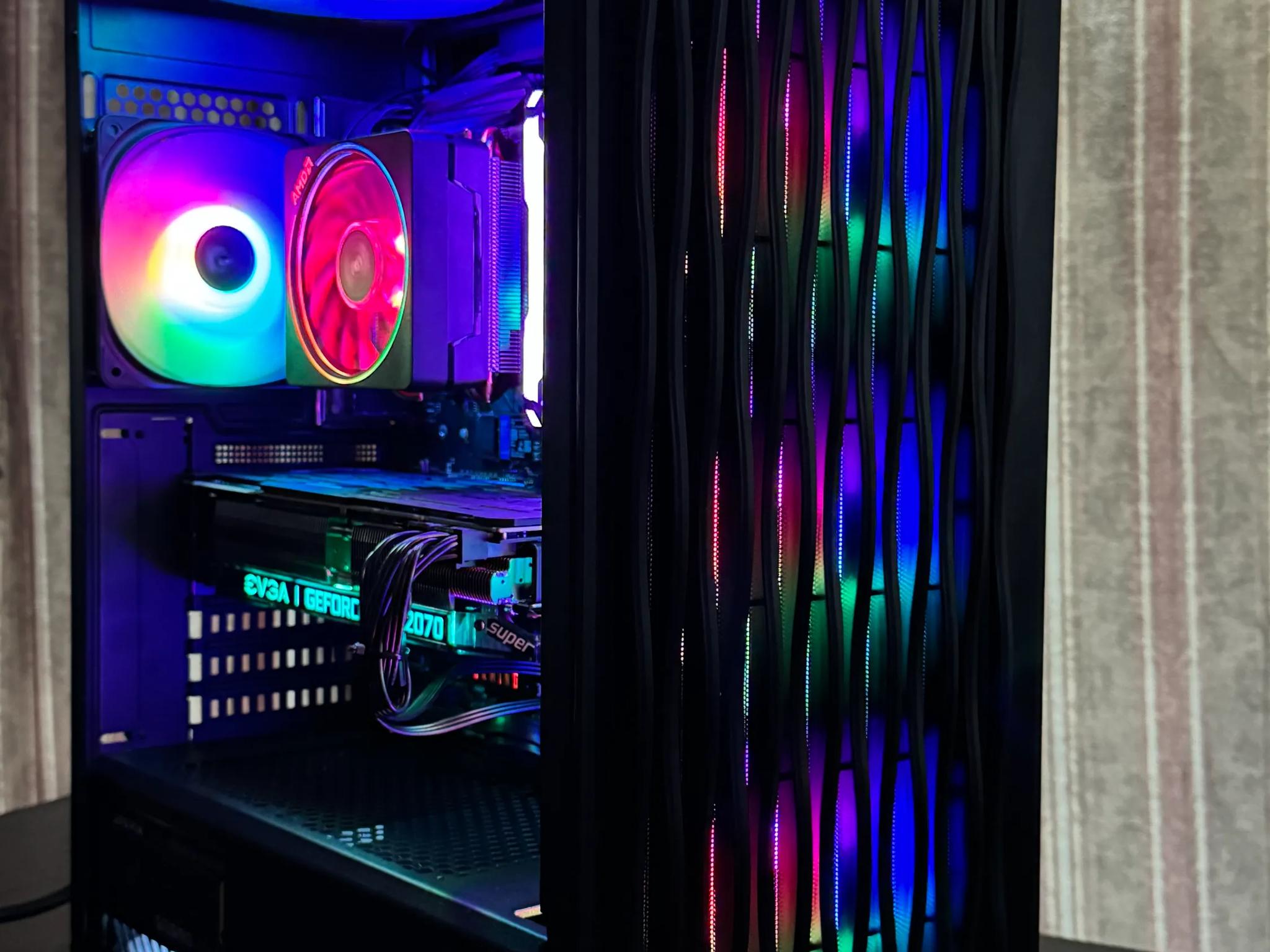 EVGA RTX 2070 super + RYZEN 7 3700x +16 GB RAM (THE PHANTOM RGB)