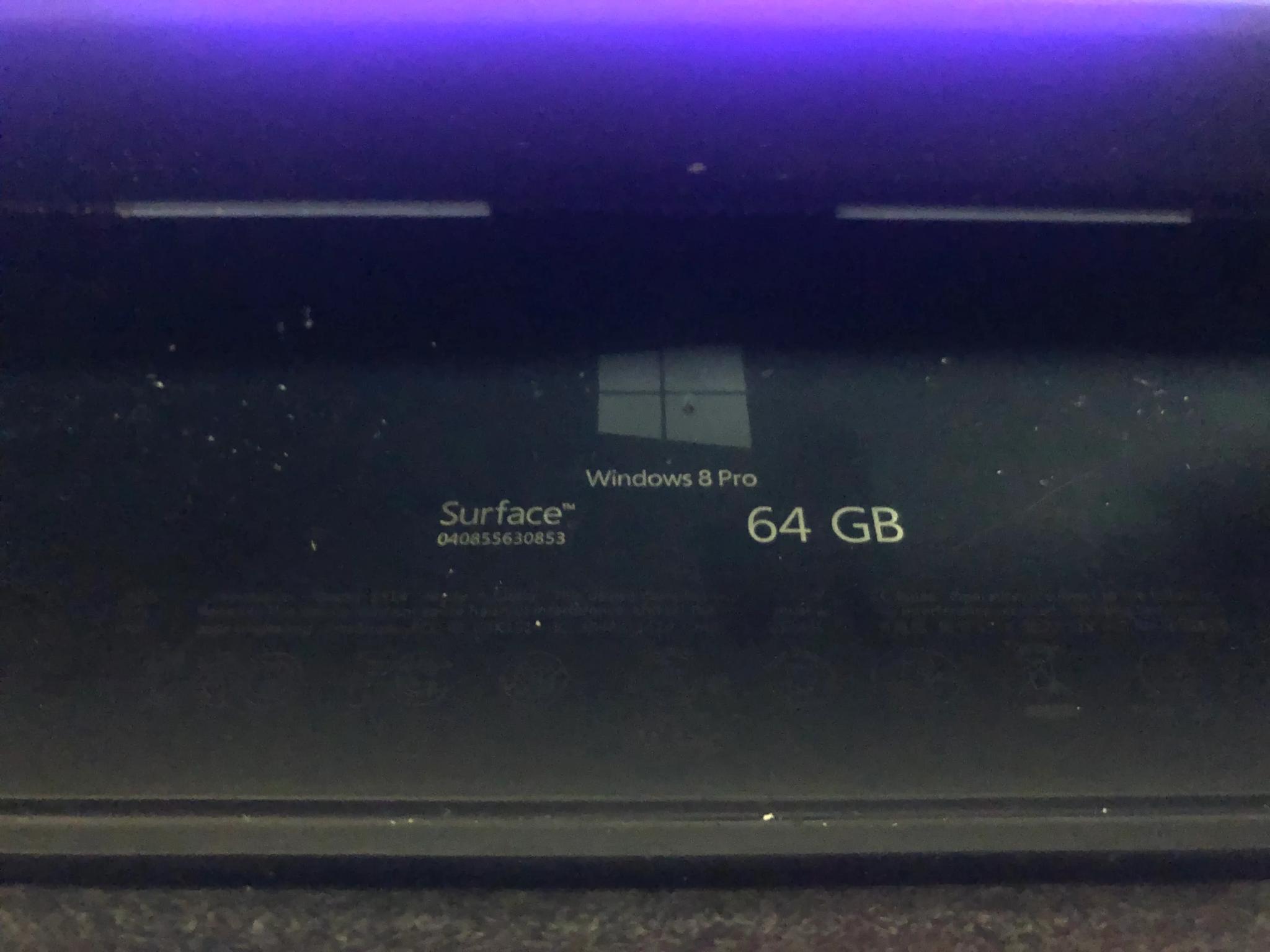Microsoft Surface Pro 1st Generation