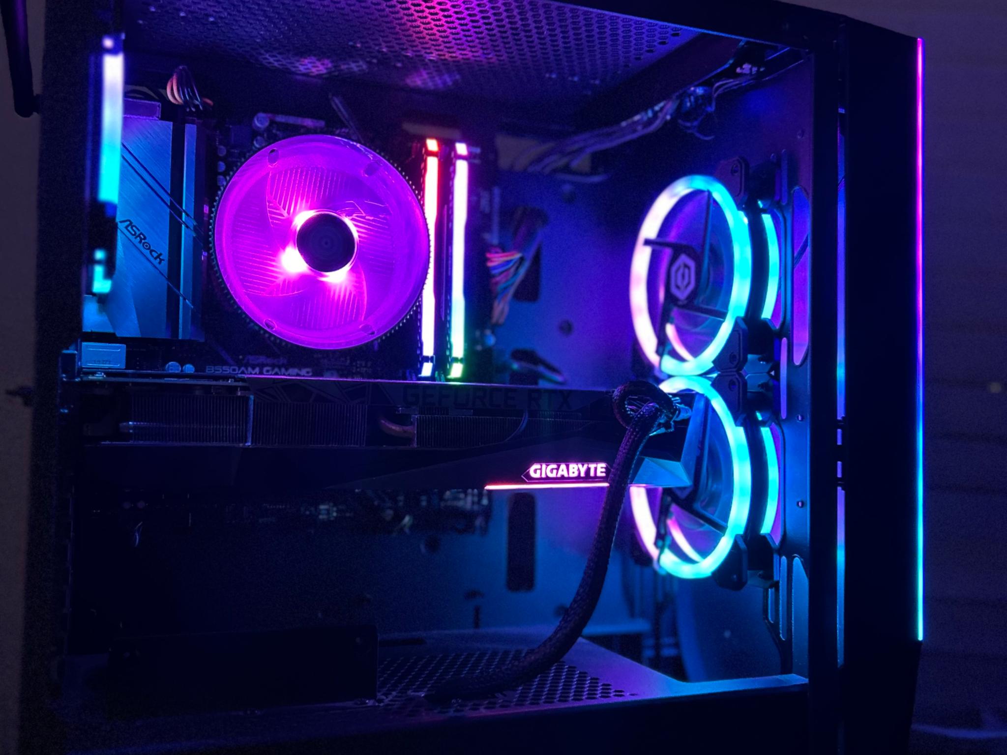 Custom Gaming PC Ryzen 7, 3080ti , 32gb ram