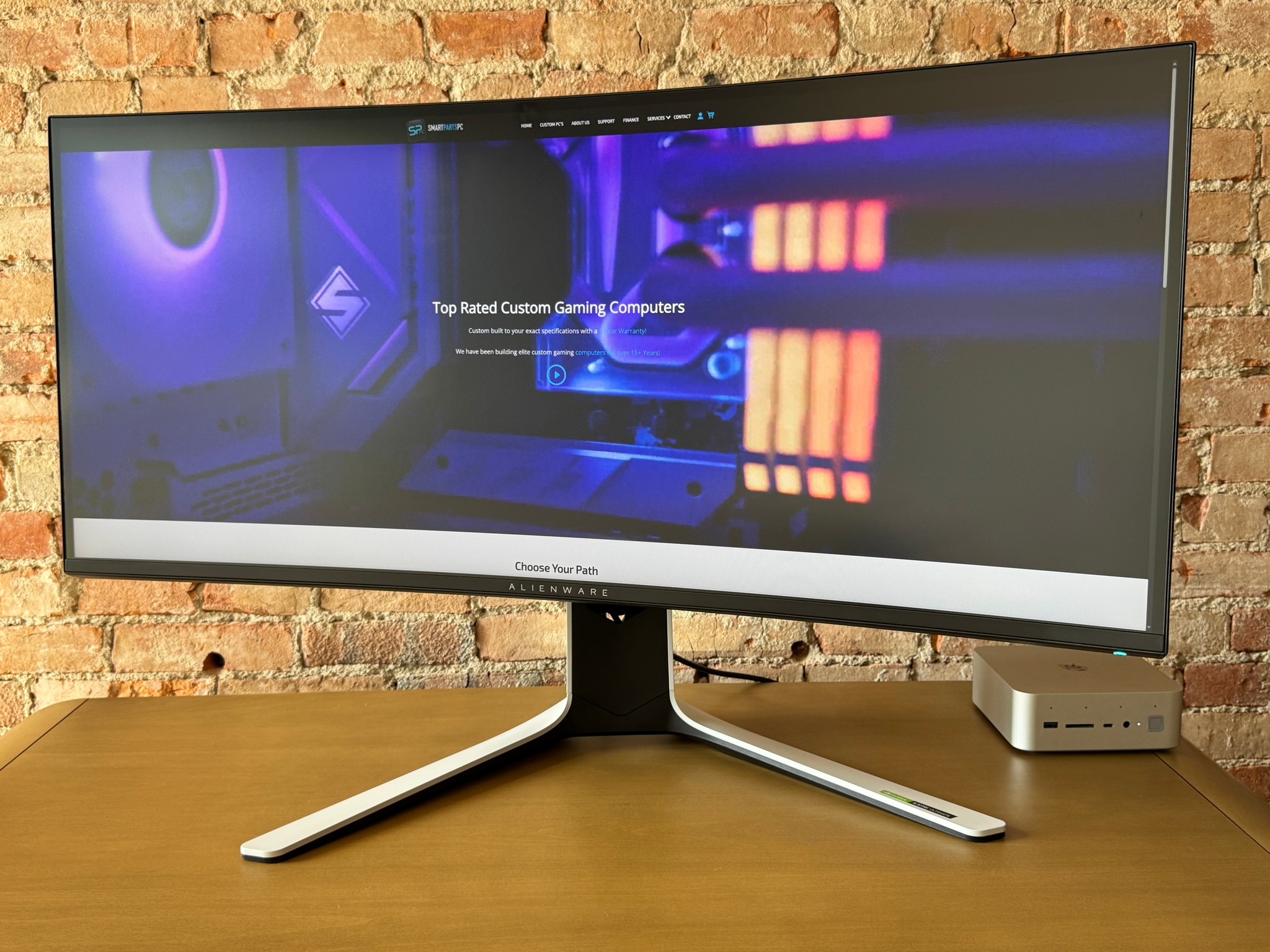 Dell Alienware AW3821DW 38" 2K 144Hz Ultrawide Curved Screen Gaming Monitor (Refurbished)