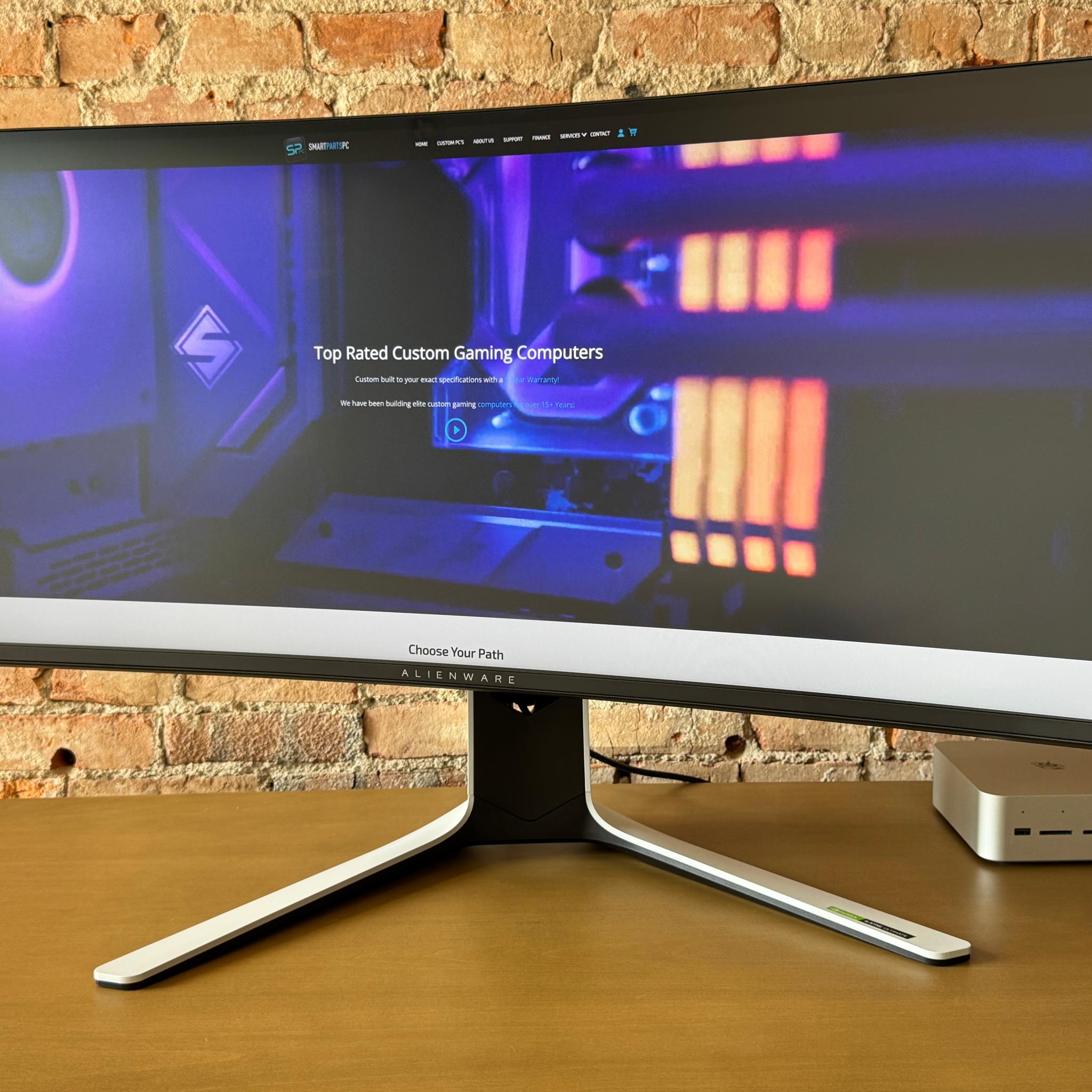 Dell Alienware AW3821DW 38" 2K 144Hz Ultrawide Curved Screen Gaming Monitor (Refurbished)