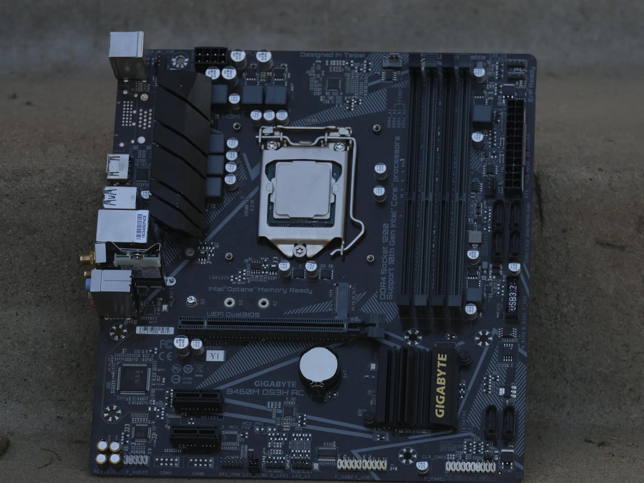 Intel Core i5 10400f w/ b460m motherboard