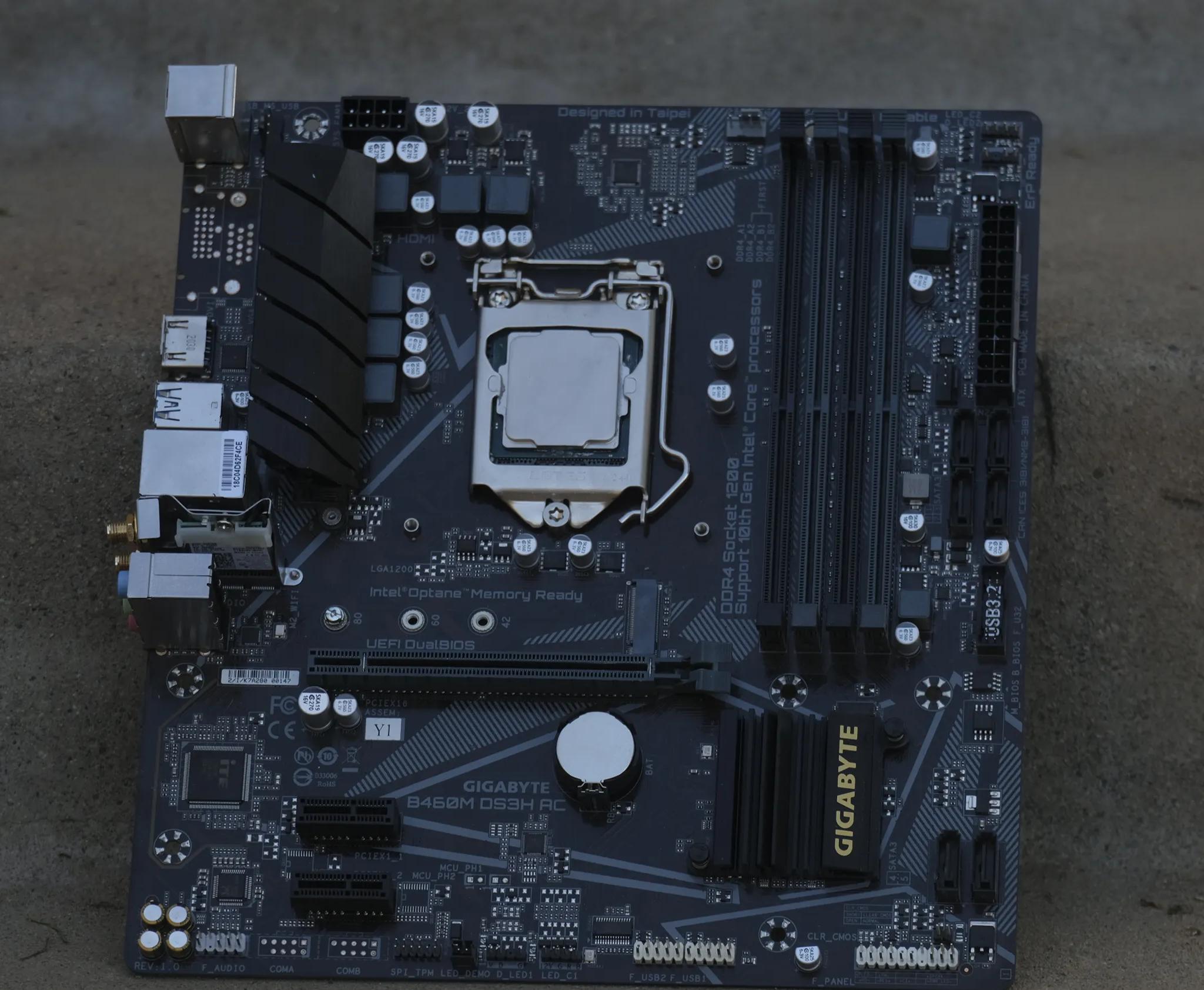 Intel Core i5 10400f w/ b460m motherboard