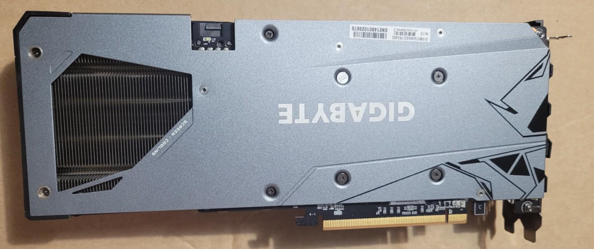 Gigabyte Gaming OC 8GB GPU