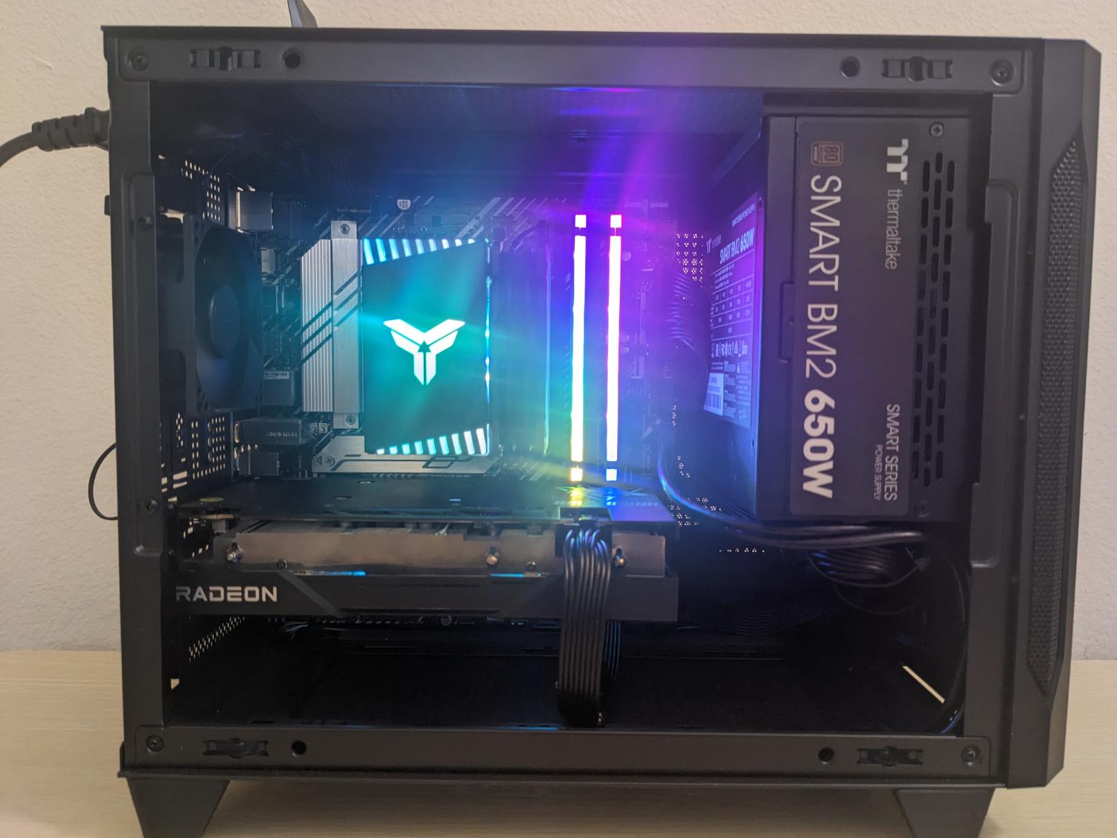 RX 6600, i5-11400 Gaming PC (16GB RAM, 1TB SSD, Win11 Pro)