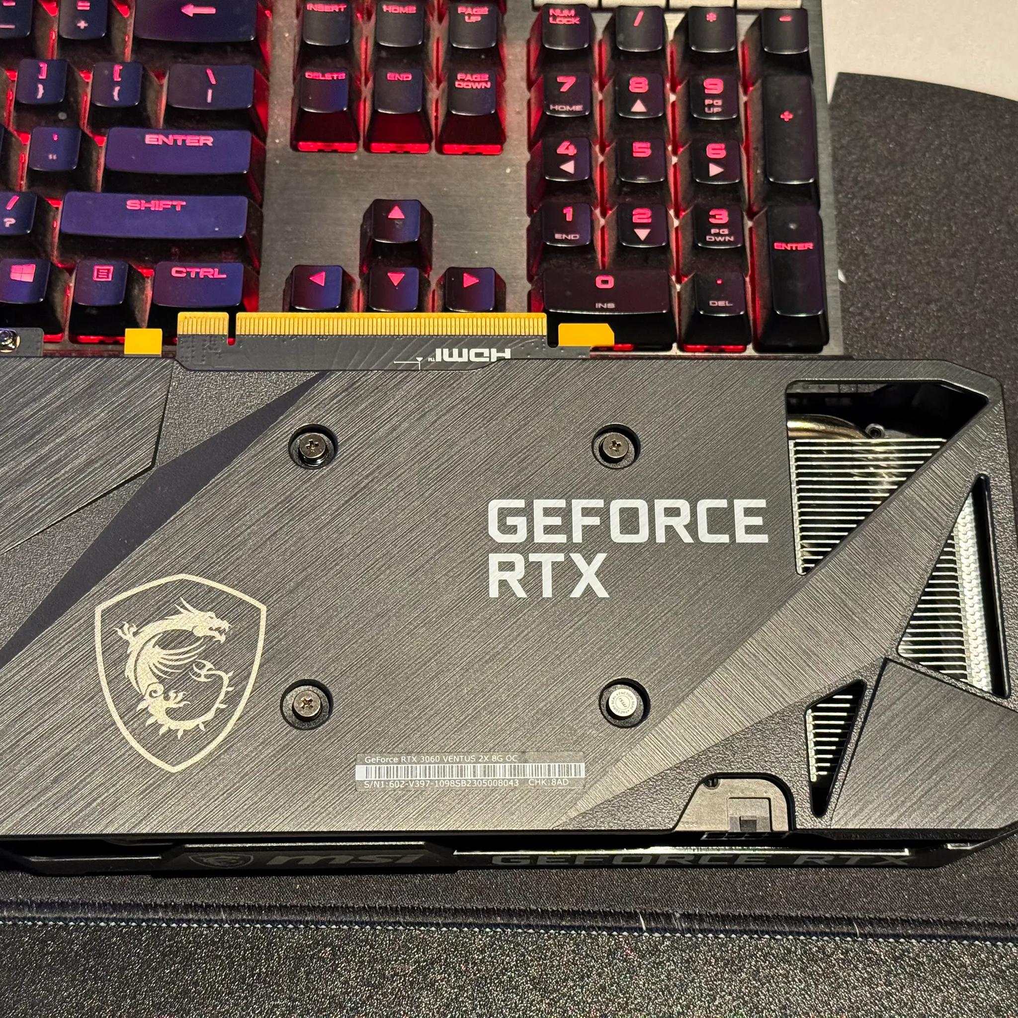 MSI Gaming GeForce RTX 3060 Ventus 2X 8G OC