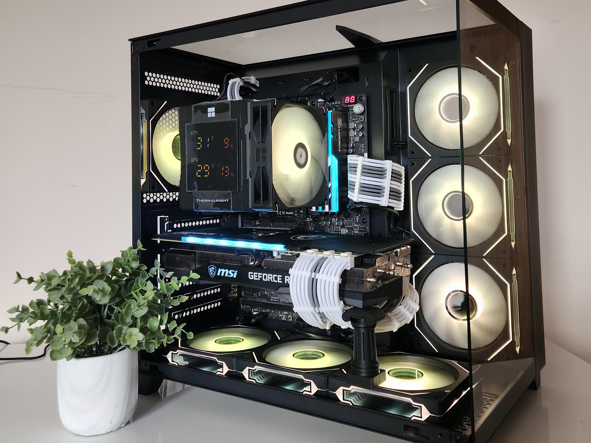 RTX3080 | I9 9900k | 32GB DDR4 | Ultimate 1440p Gaming PC | Win 11 Home \ BT | Black Build