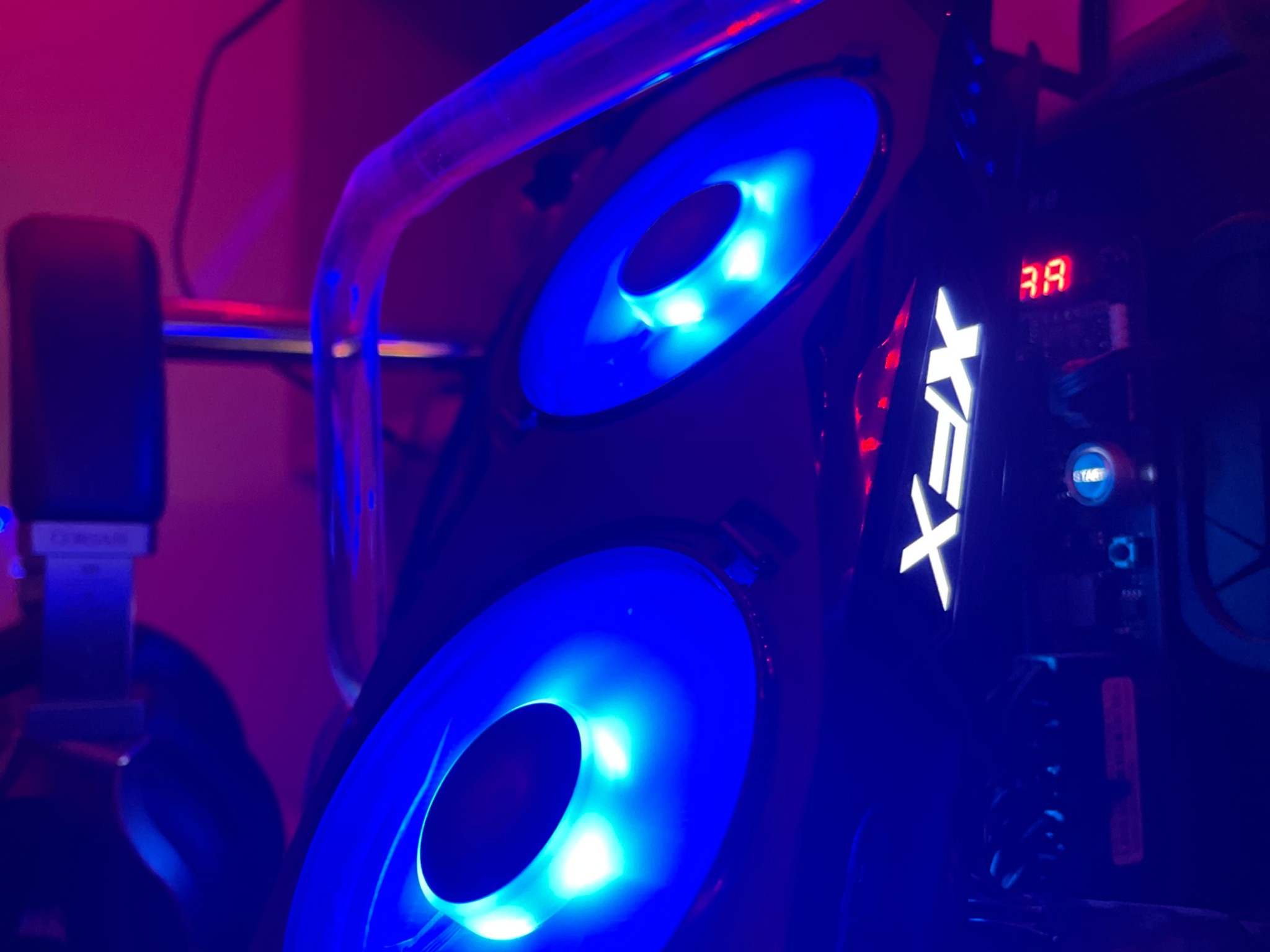 XFX RX480GTR IN ORIGINAL BOX w/ LED FANS (Dual BIOS: RX480 / RX580)