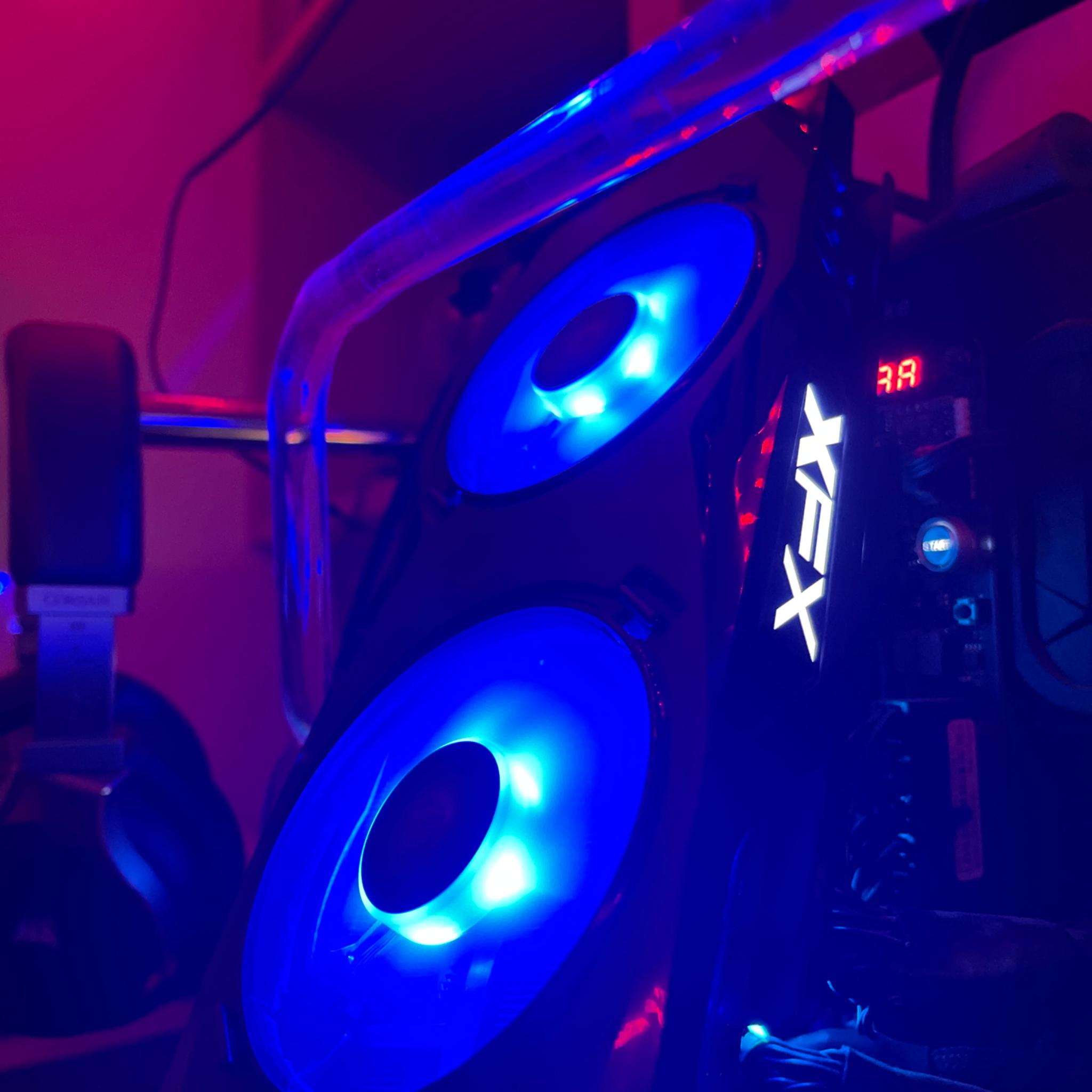 XFX RX480GTR IN ORIGINAL BOX w/ LED FANS (Dual BIOS: RX480 / RX580)