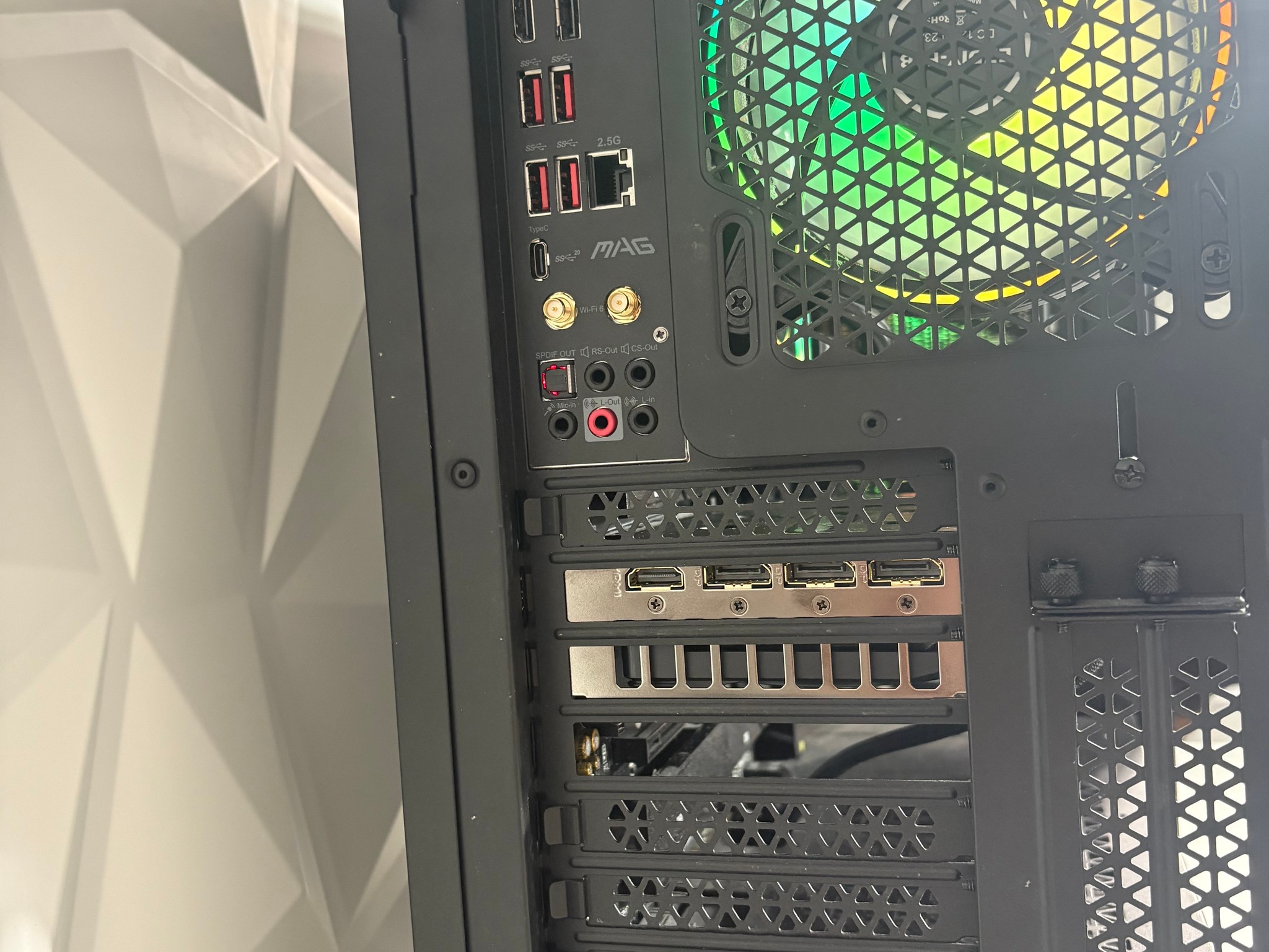 RGB Gaming PC - Intel Core i7 12700F, RTX 5060 8GB, 16GB DDR4 Ram