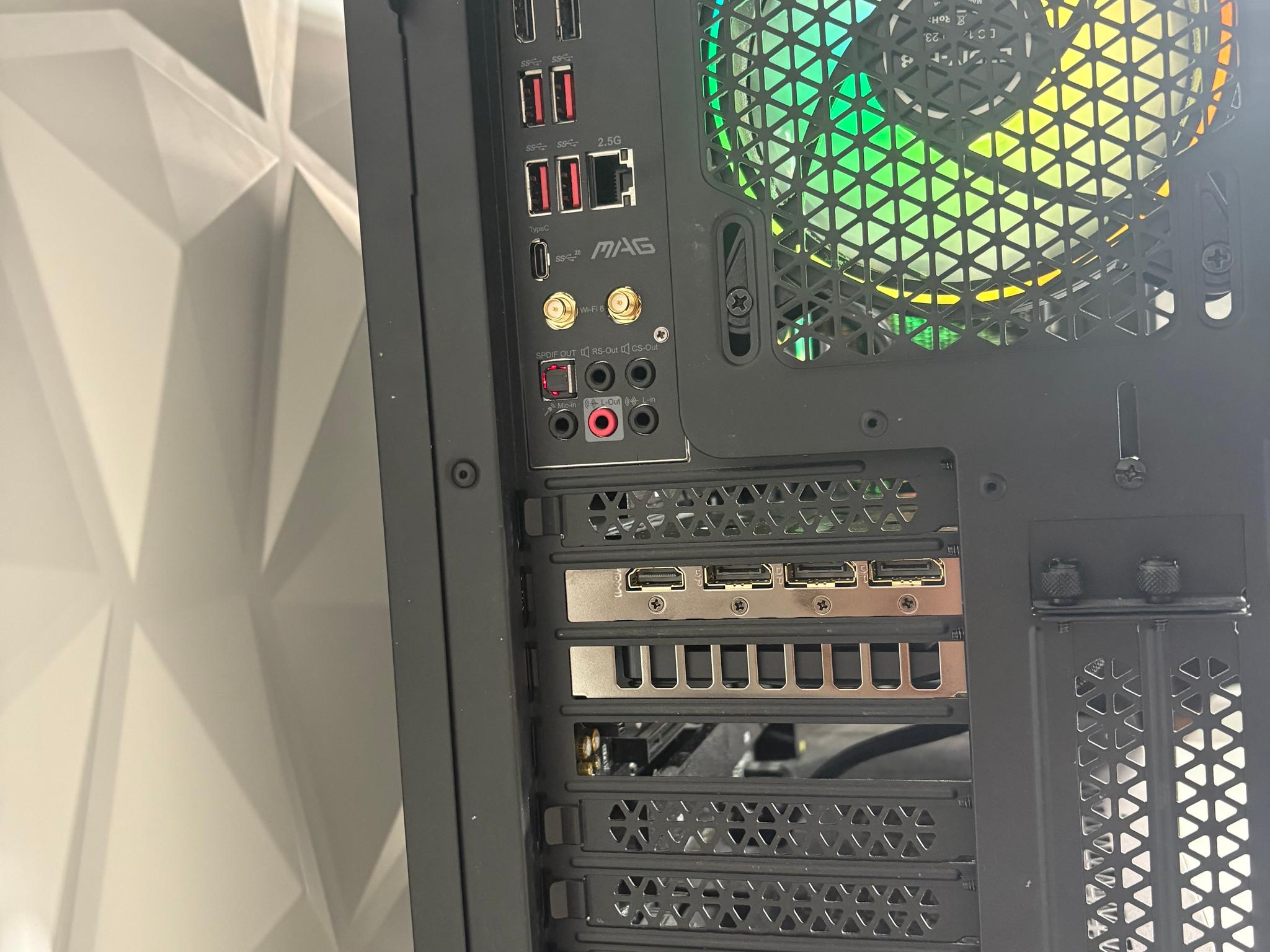 RGB Gaming PC - Intel Core i7 12700F, RTX 5060 8GB, 16GB DDR4 Ram