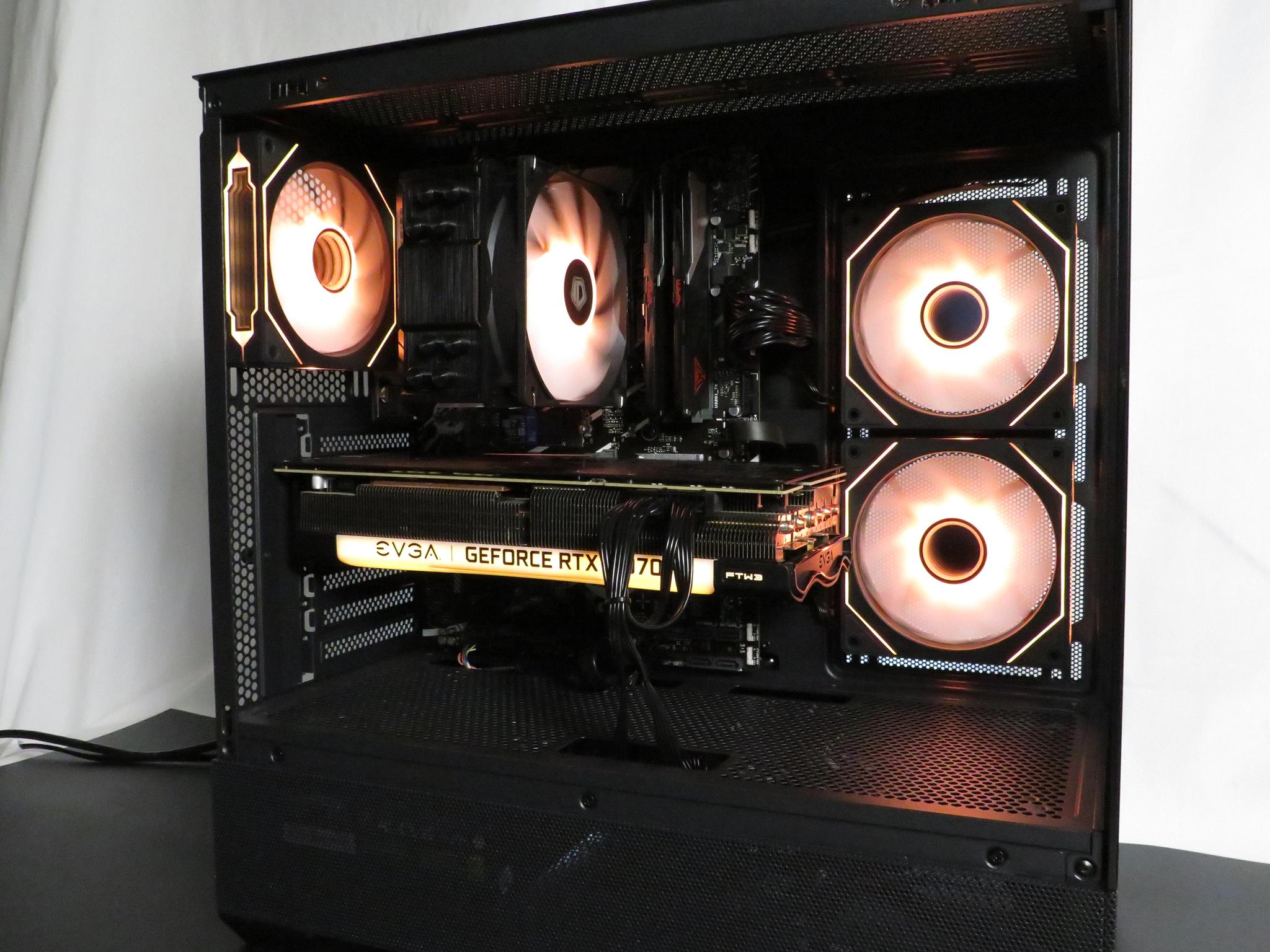 RGBeautiful price to performance. Intel i-5 12400F + EVGA RTX 3070 1TB NVME SSD 16GB DDR5