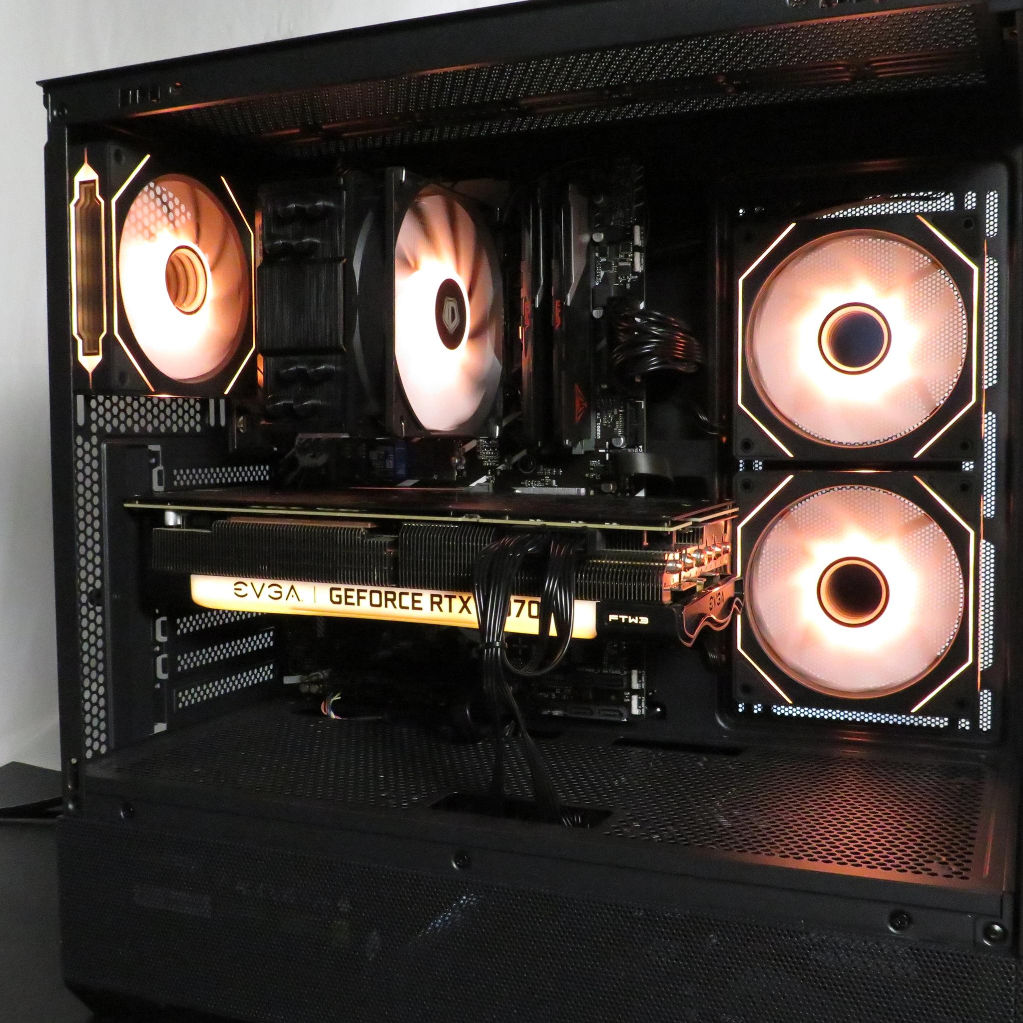 RGBeautiful price to performance. Intel i-5 12400F + EVGA RTX 3070 1TB NVME SSD 16GB DDR5