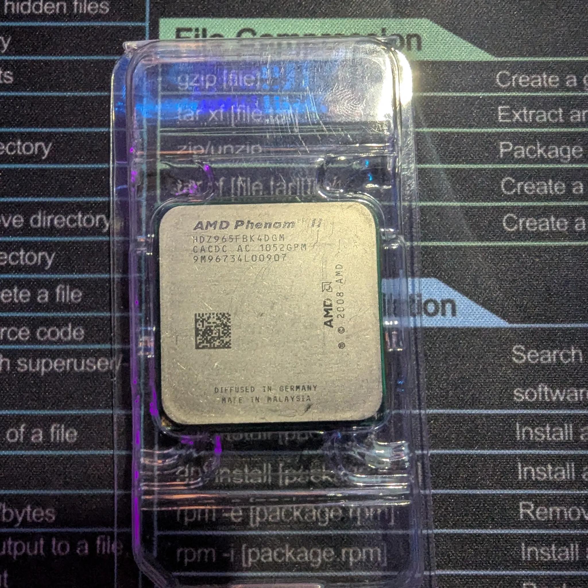 AMD Phenom II X4 965 Black Edition CPU