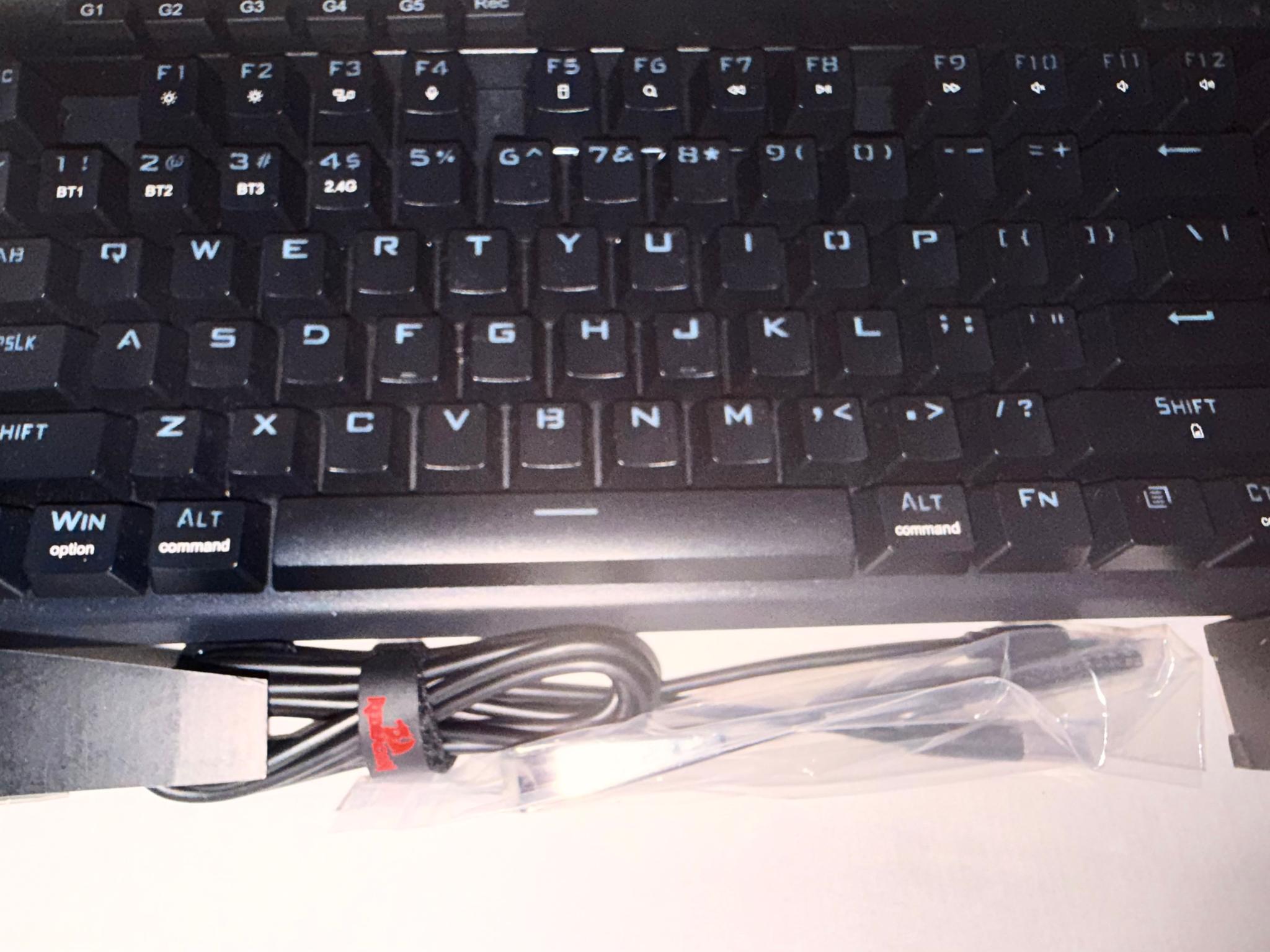 Redragon K580 PRO Wireless RGB Mechanical Gaming Keyboard  Red Switches