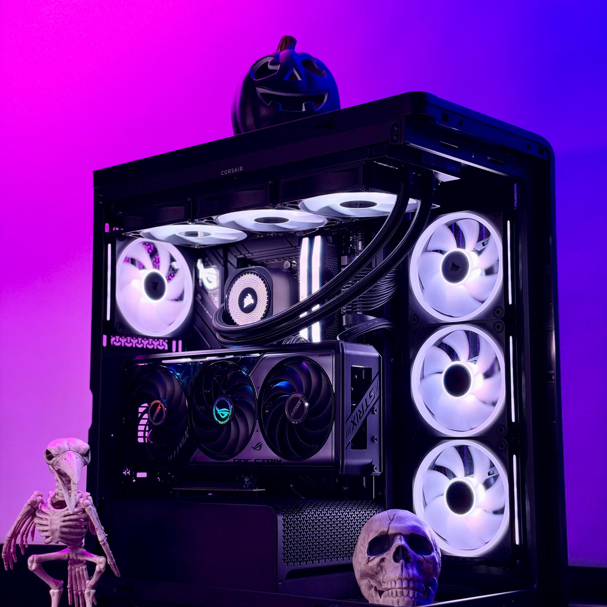 Obsidian Flux - Ryzen 9800X3D | ROG STRIX 5070 Ti OC 16G | 32GB DDR5 RAM | 2TB SSD NVMe | Win 11 PRO