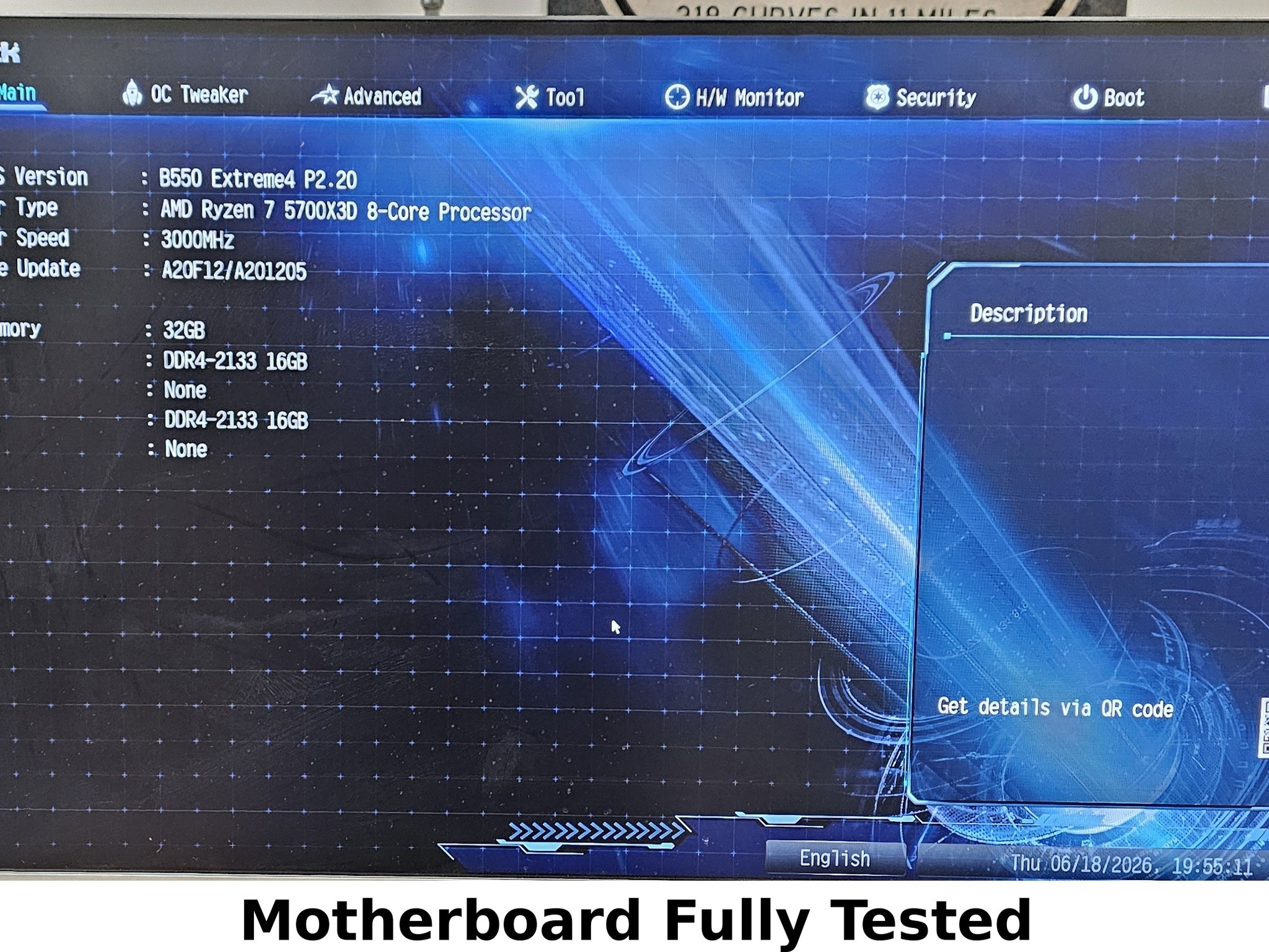 X570 AM4 ATX Motherboard DDR4 ASRock Extreme 4