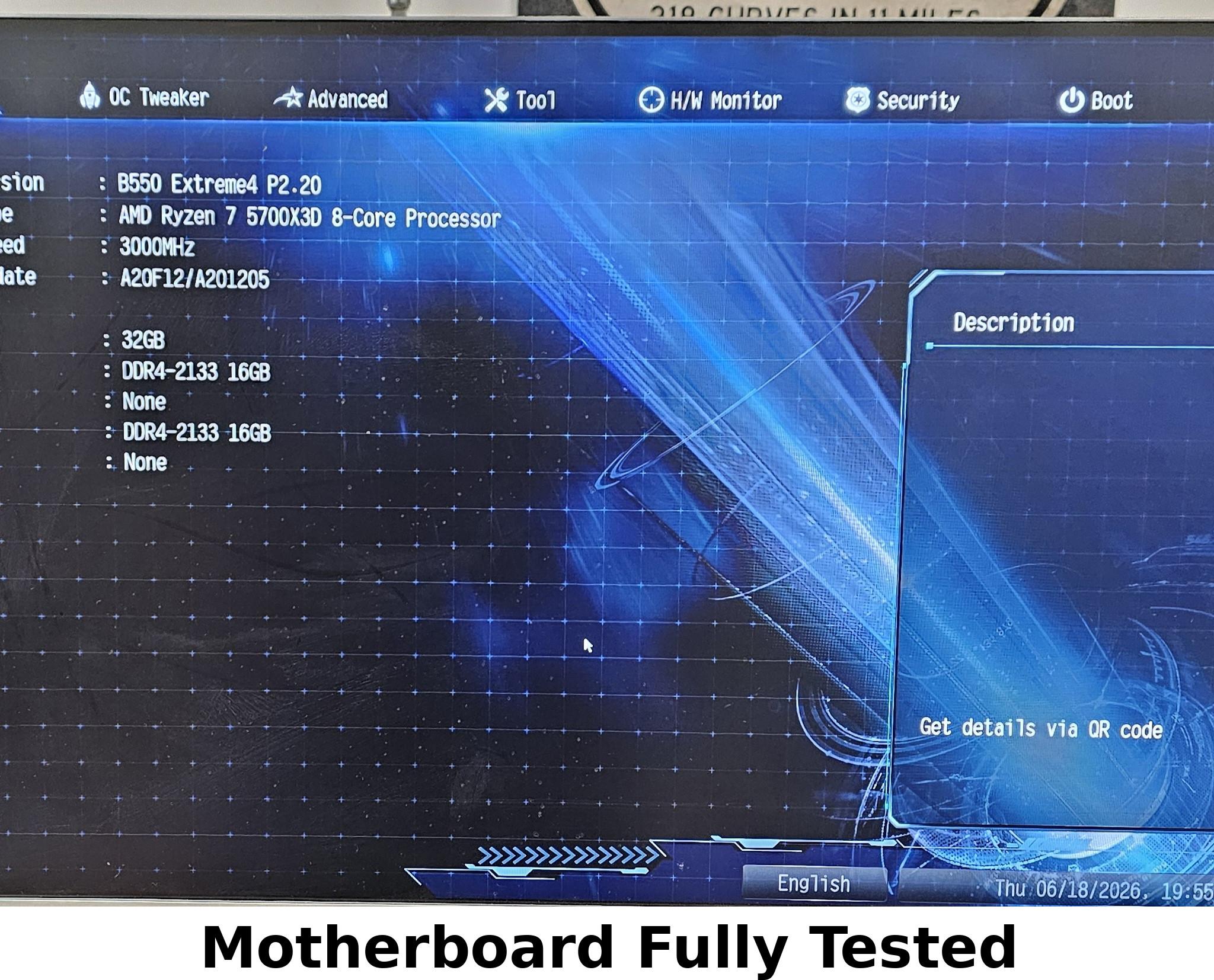 X570 AM4 ATX Motherboard DDR4 ASRock Extreme 4