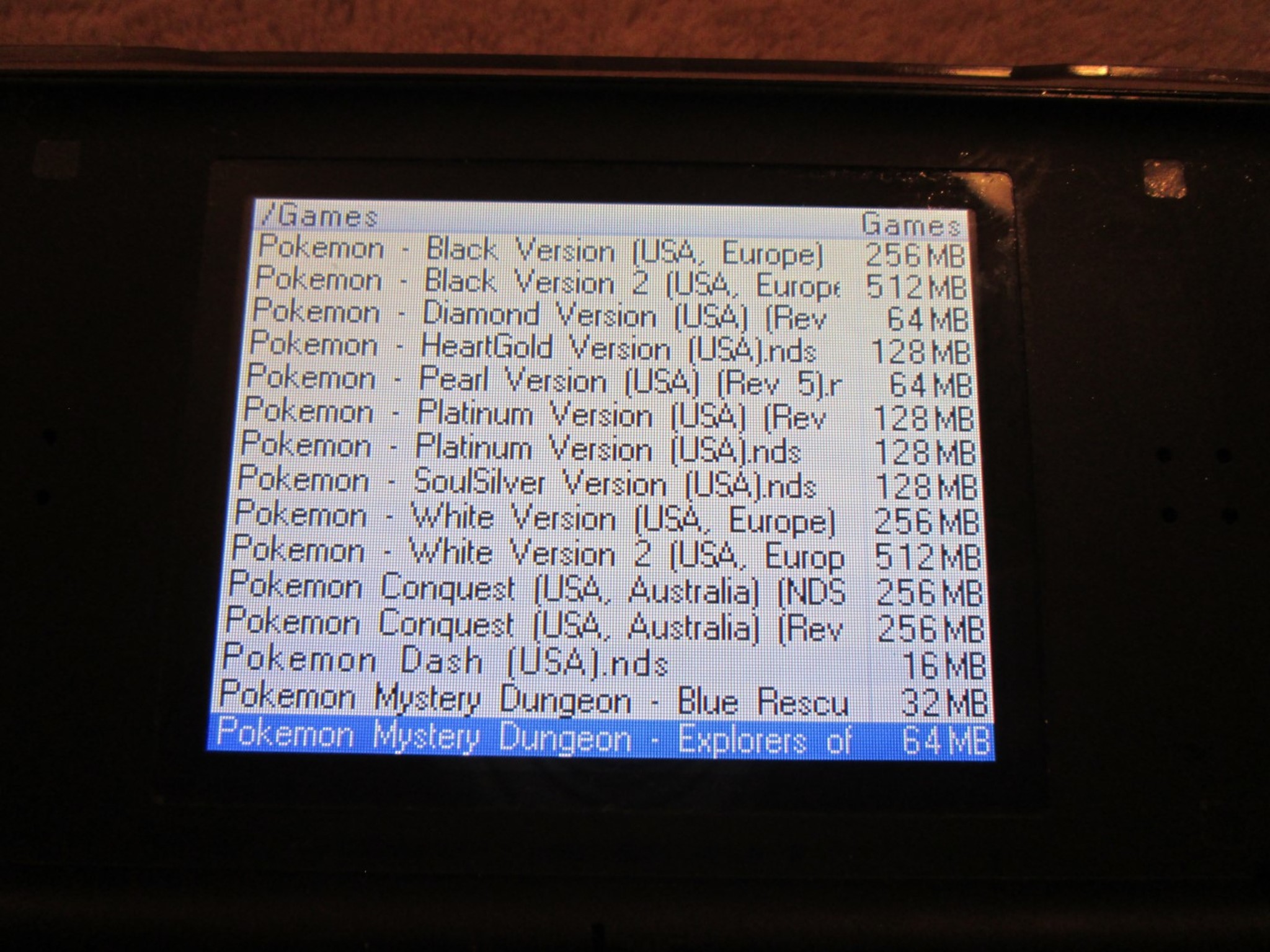 Nintendo Ds Lite 64gb With Games, Case And Accesories