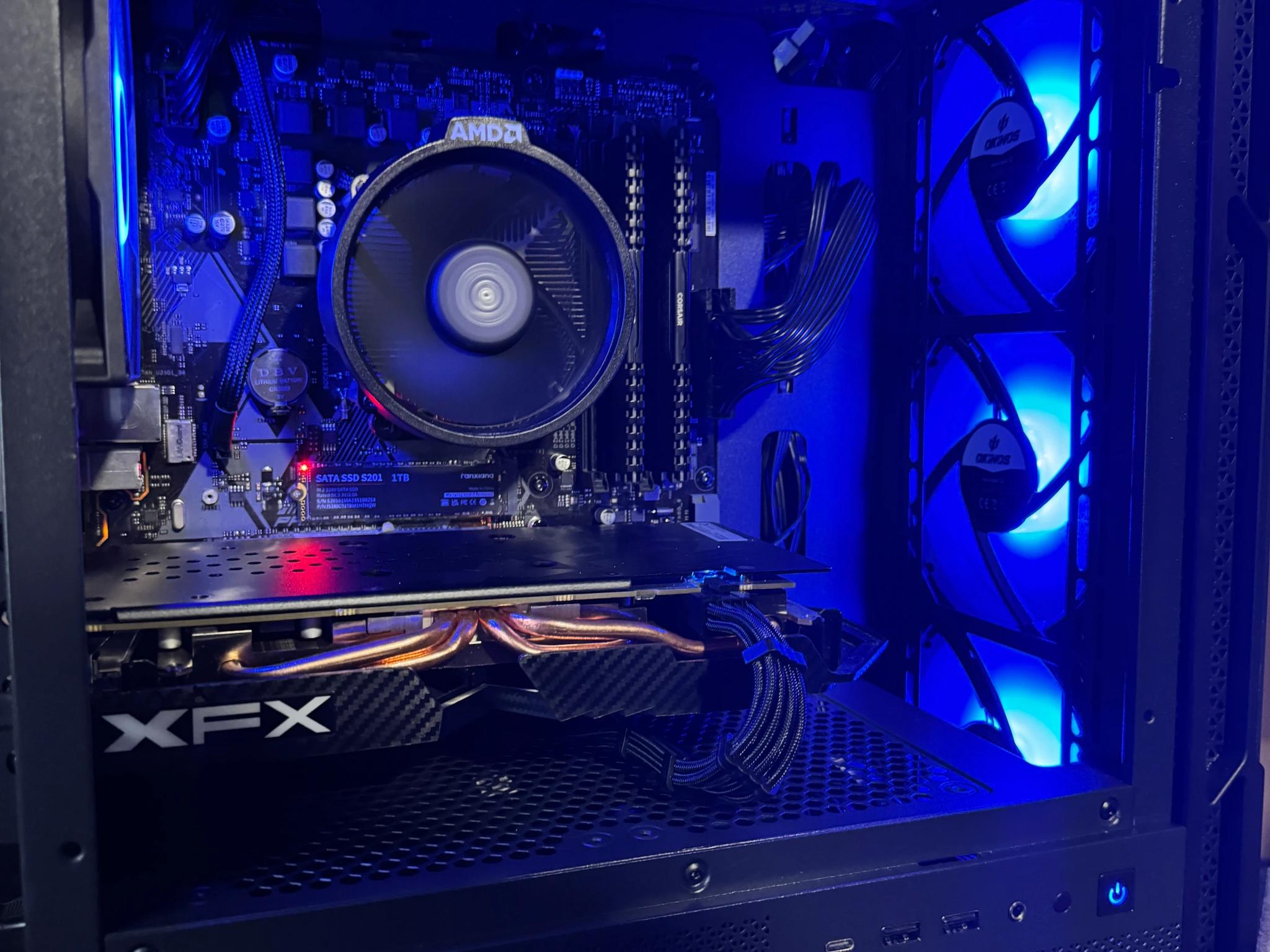 Great Value 1080p Gaming PC | Ryzen 5 3600 | RX 580 8GB | 16GB DDR4 | 1TB M.2 SSD
