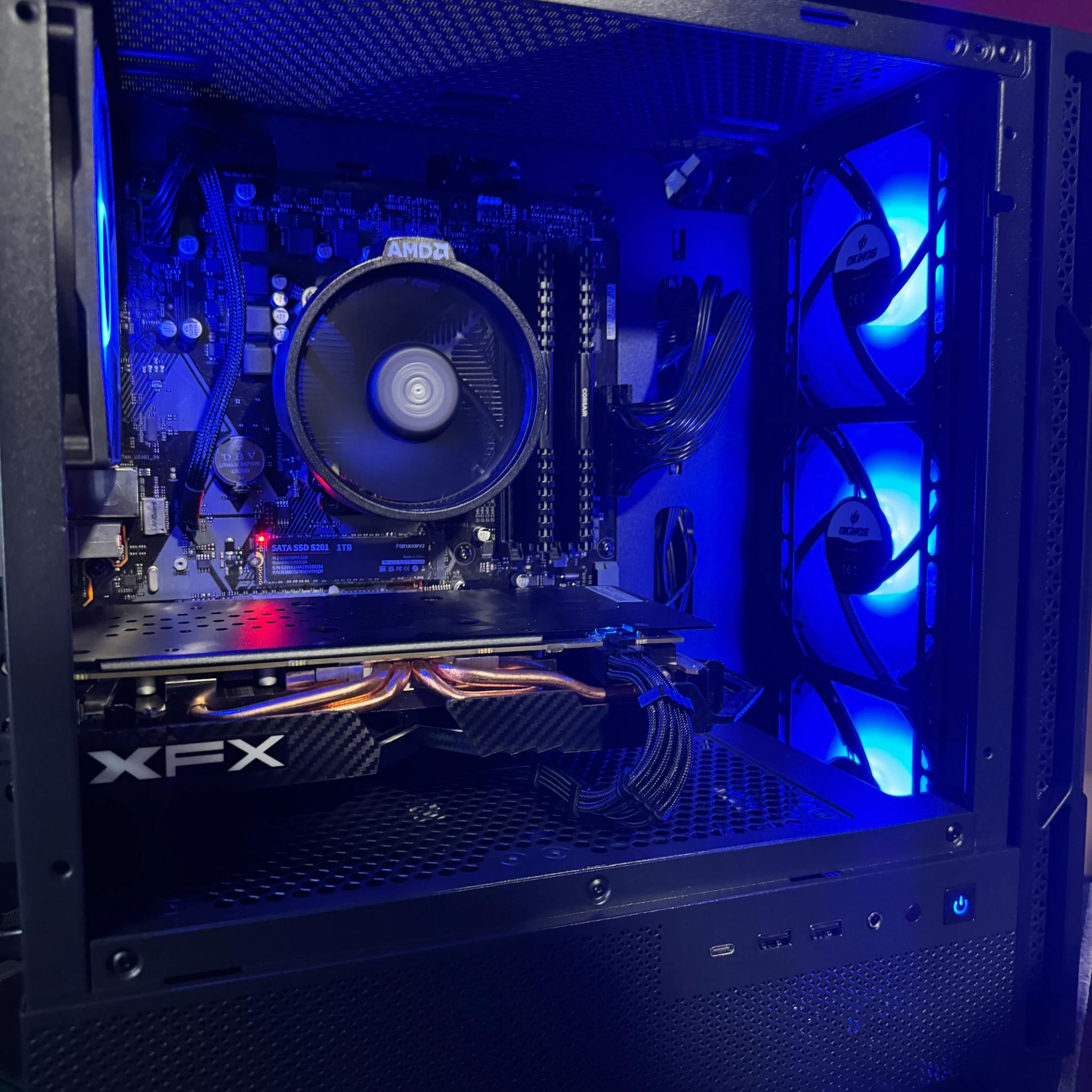 Great Value 1080p Gaming PC | Ryzen 5 3600 | RX 580 8GB | 16GB DDR4 | 1TB M.2 SSD