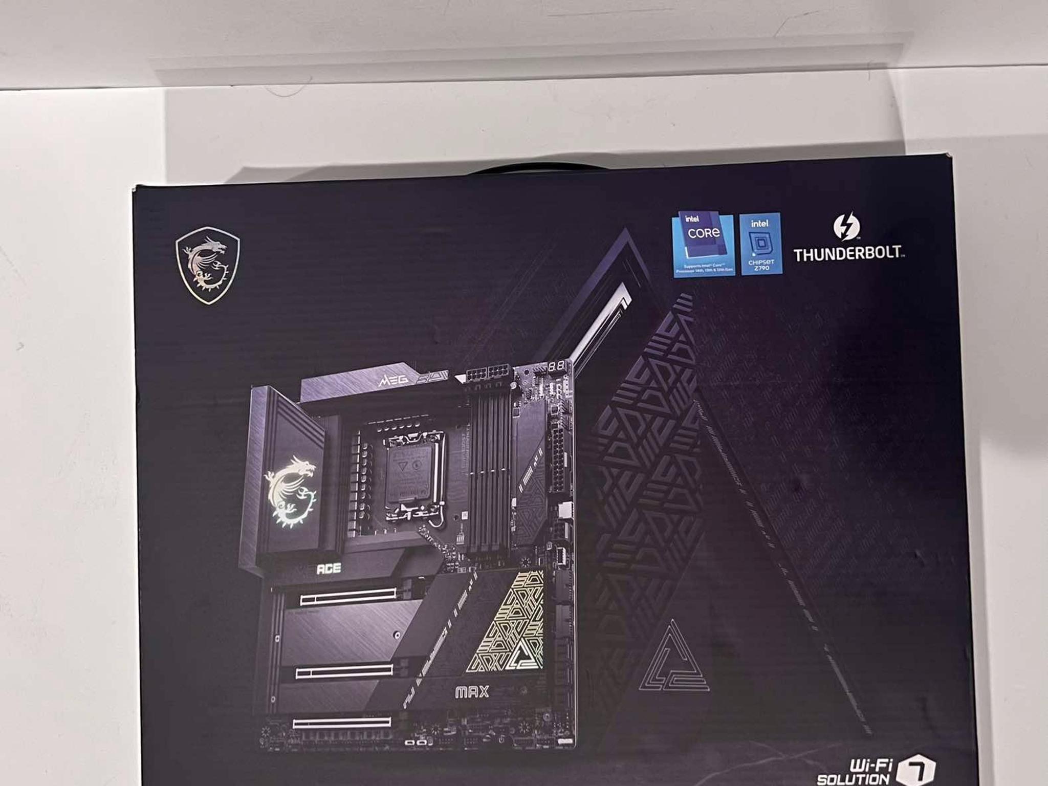 MSI MEG Z790 ACE MAX EATX Intel Gaming Motherboard LGA1700 High End Flagship Model