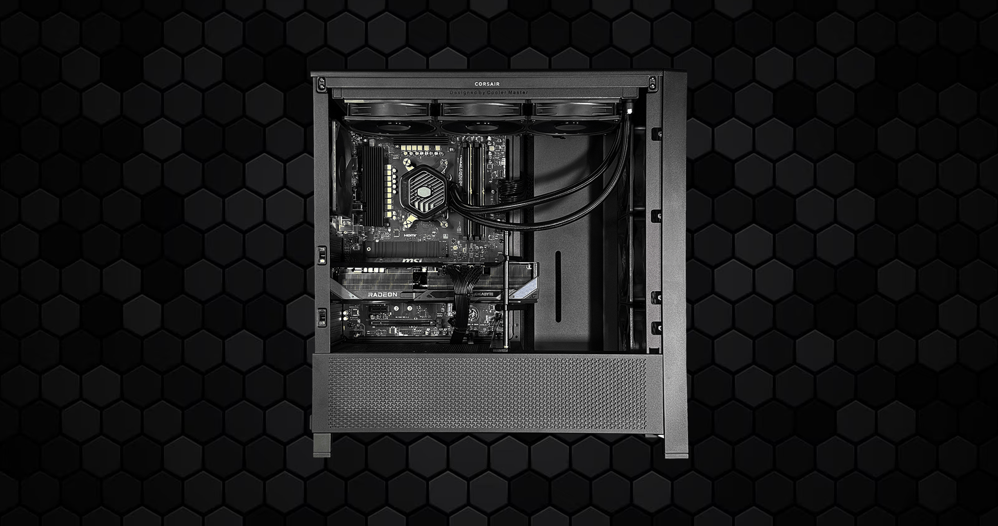 AI Workstation | Radeon AI PRO R9700 32GB | Ryzen 9 9950X | 64GB DDR5 | 4TB Gen4 SSD