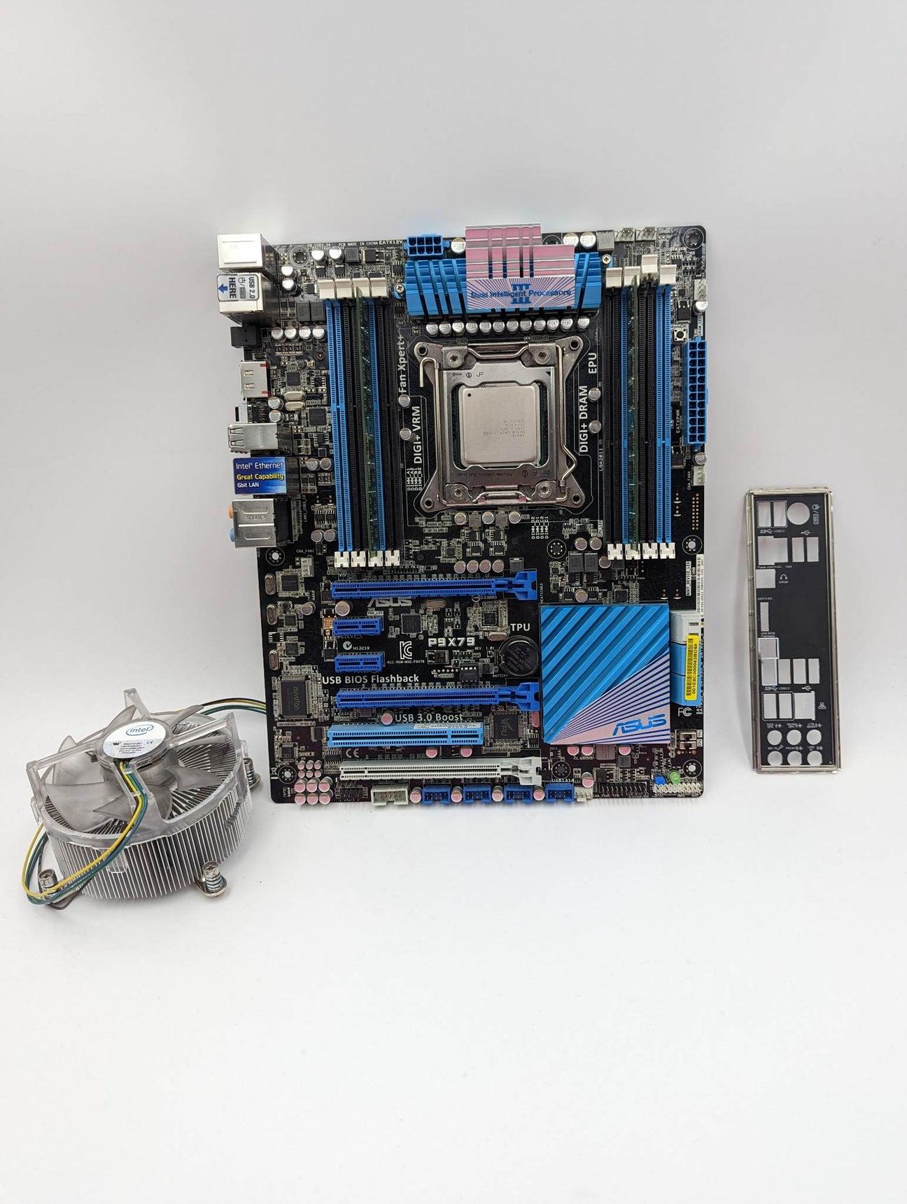 Asus P9X79-WS Motherboard Kit with i7-4930k and 16gb ram