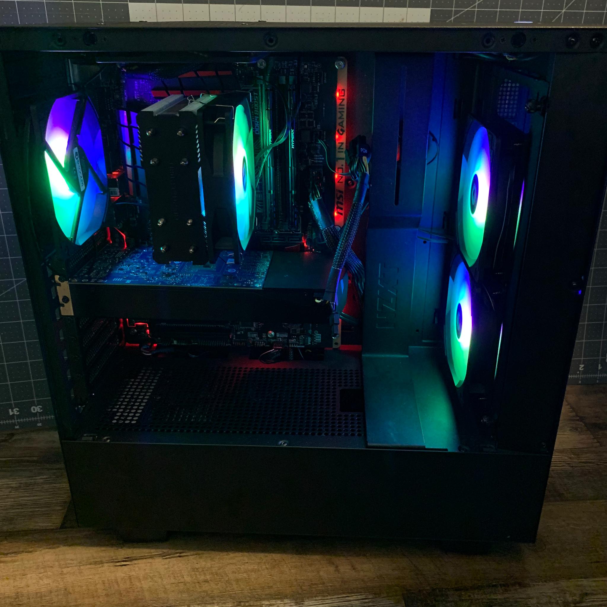 CUSTOM BUILT BUDGET COMPUTER (keyboard, mouse, & mouse pad included)
