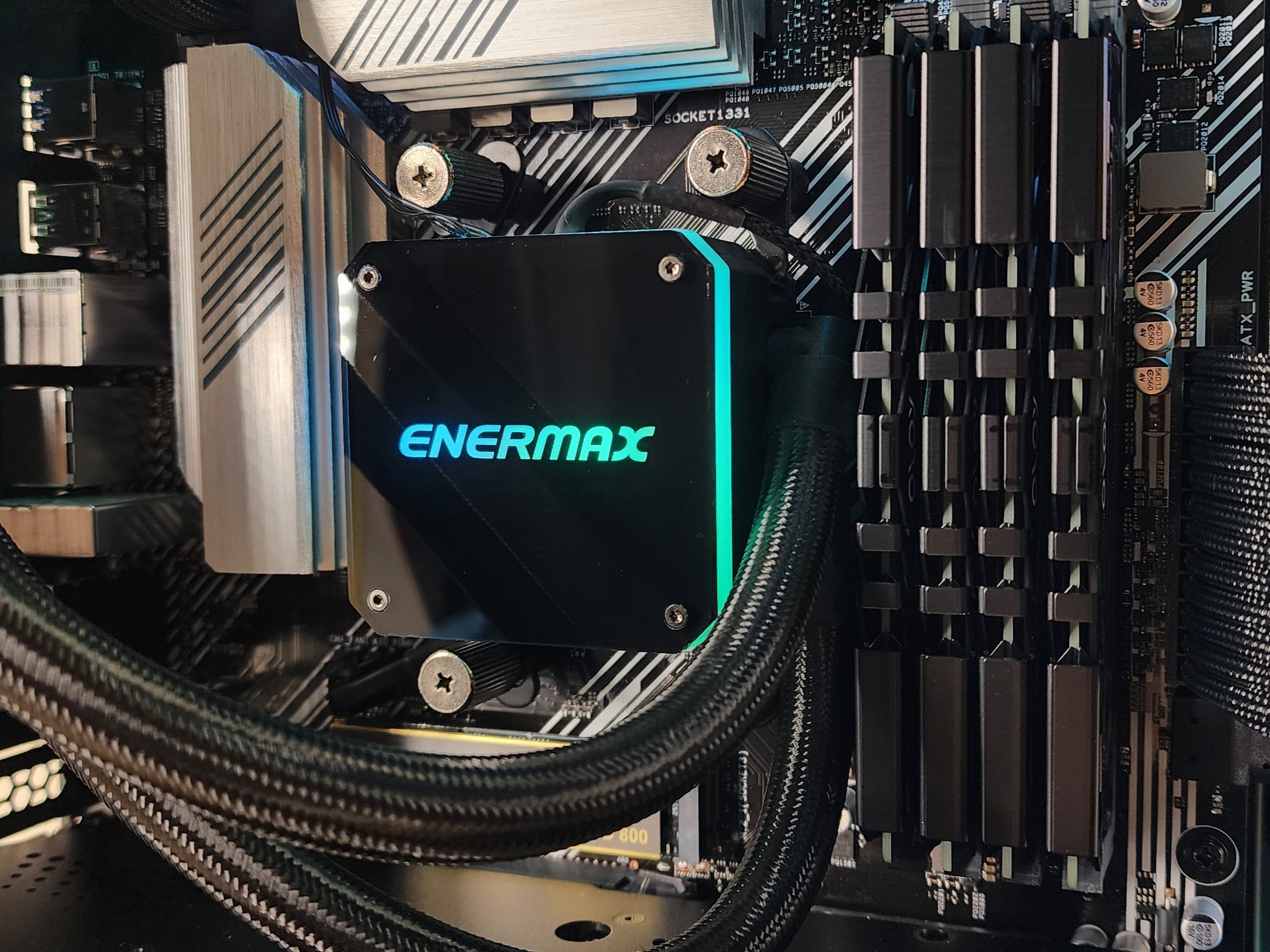 Gaming PC Ryzen 9 5950X 32GB RAM 1TB SSD RX 7800 XT 16GB Windows 11 Computer