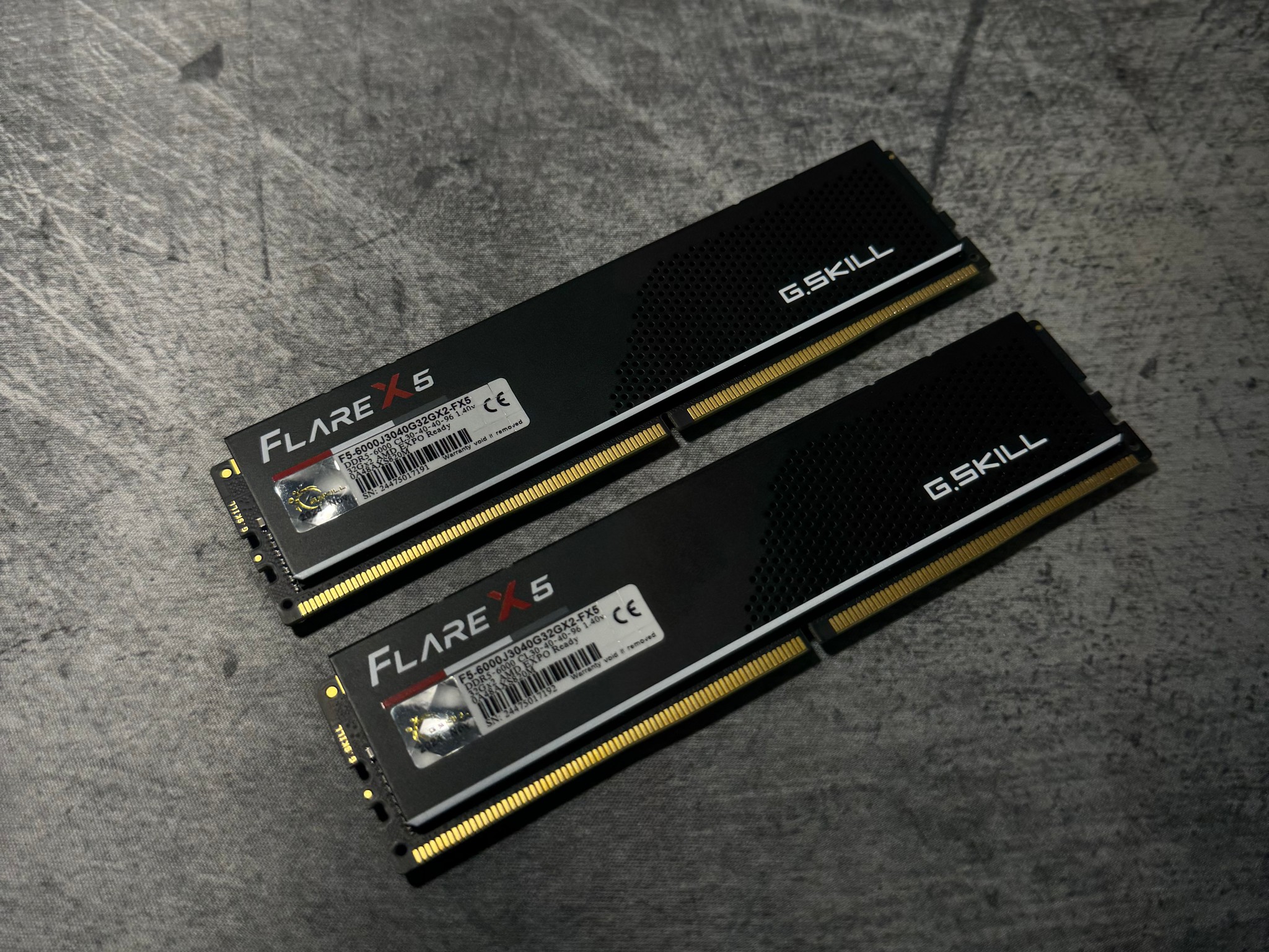 DDR5 64GB (2x32) 6000 CL30 G.Skill Flare X5