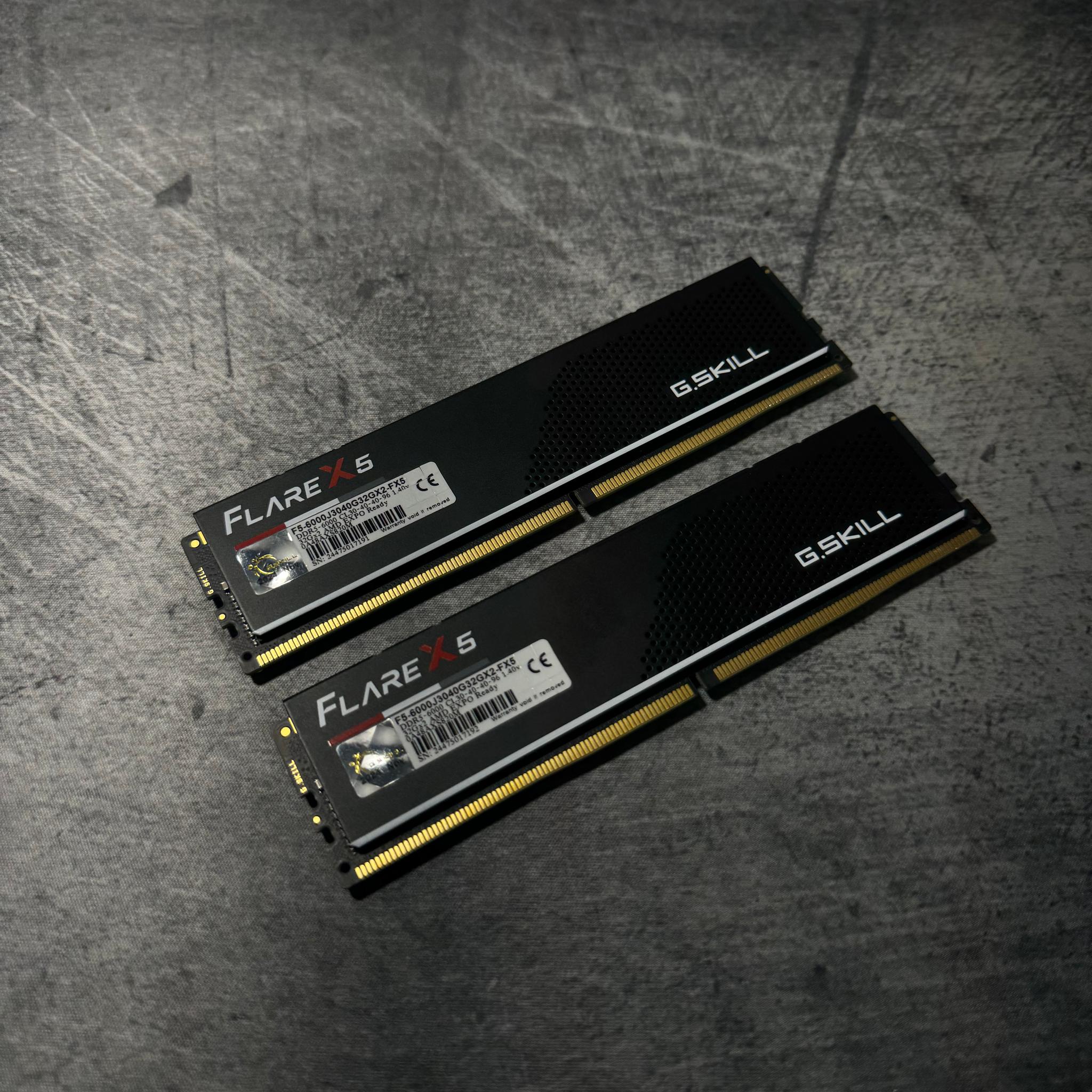 DDR5 64GB (2x32) 6000 CL30 G.Skill Flare X5