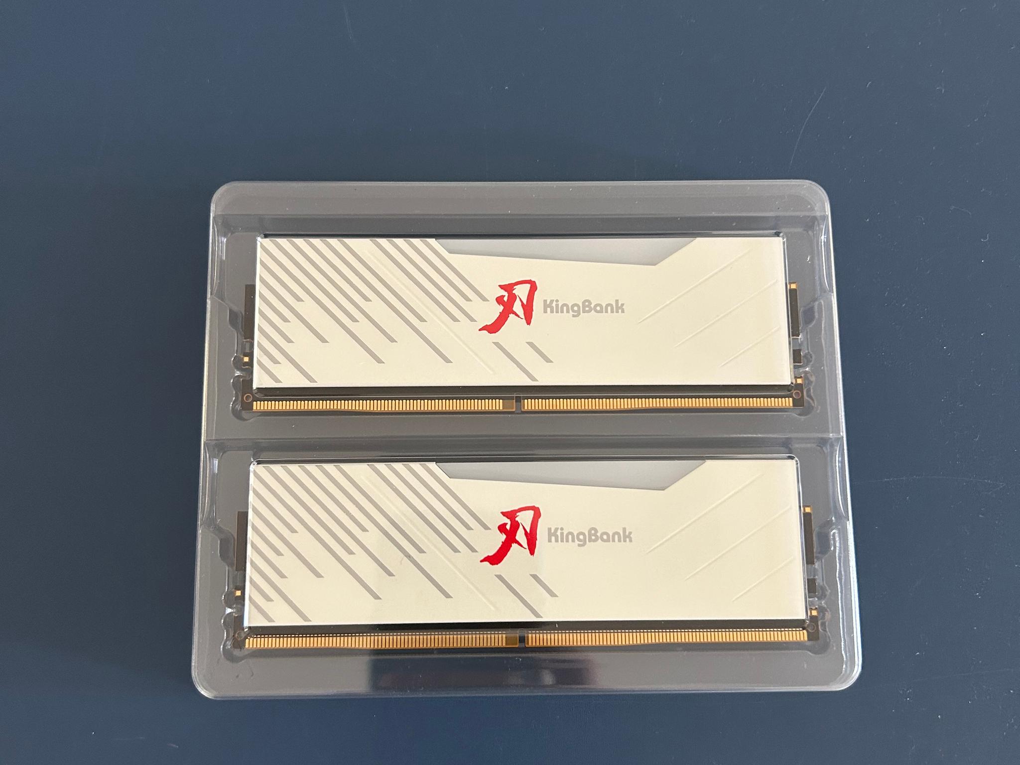 32gb ddr5 6000mhz / Kingbank white RGB