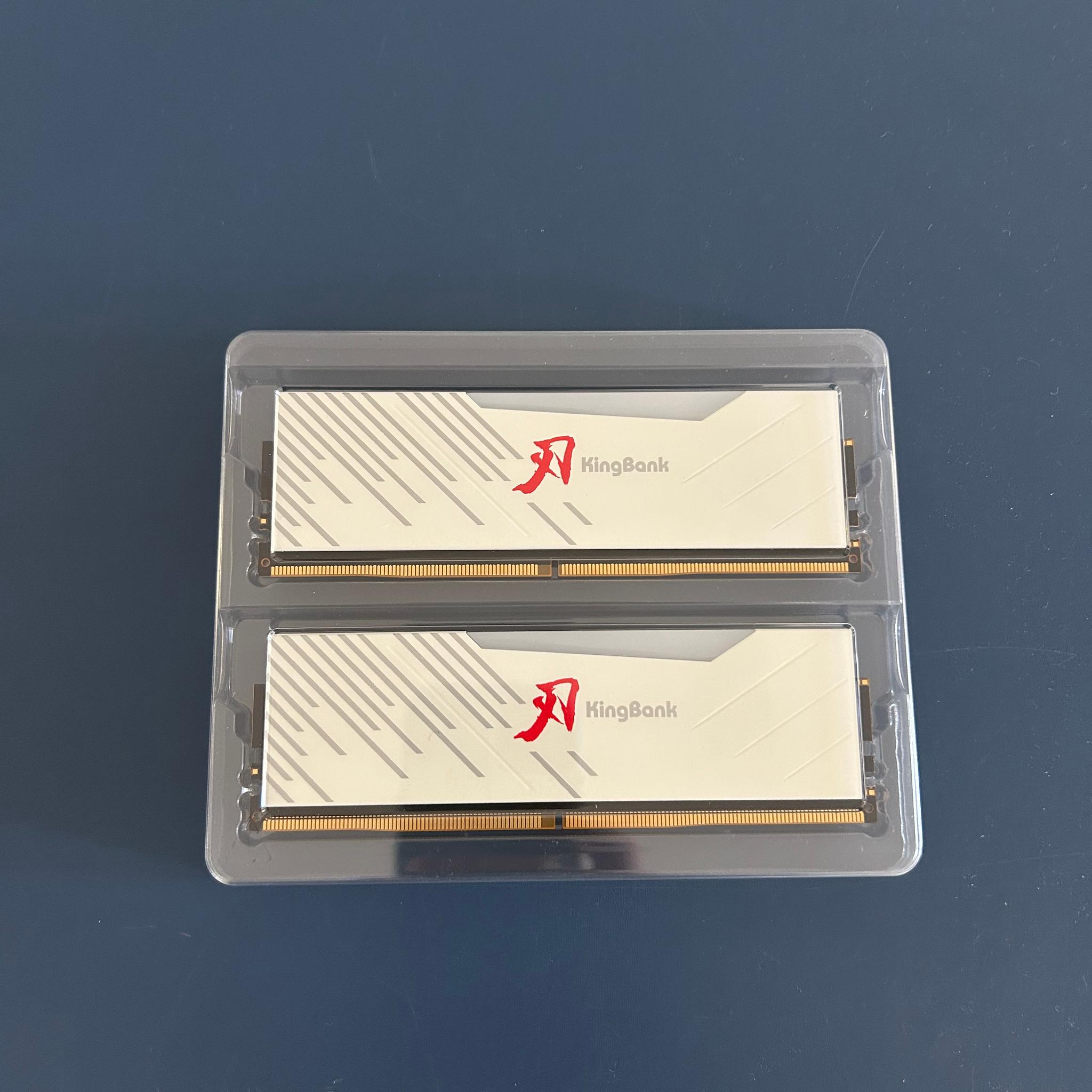 32gb ddr5 6000mhz / Kingbank white RGB