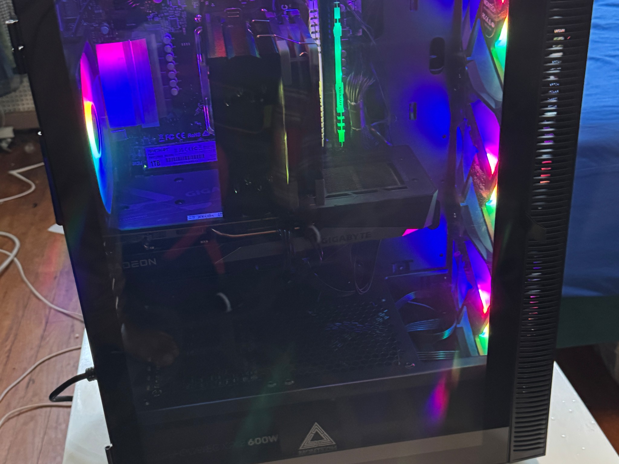 Project ShadowCore | Ryzen 5 Gaming PC | RX 6500 XT | 16GB RAM | 1TB SSD | RGB – Ready to Game